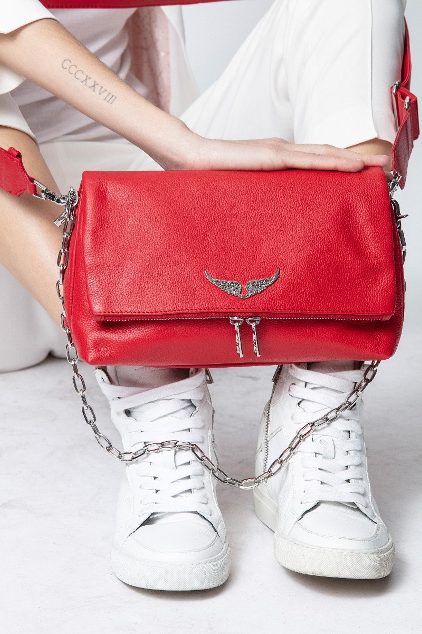 Sac Rocky Grained Passion - Femme Zadig & Voltaire en coloris Rouge | Lyst