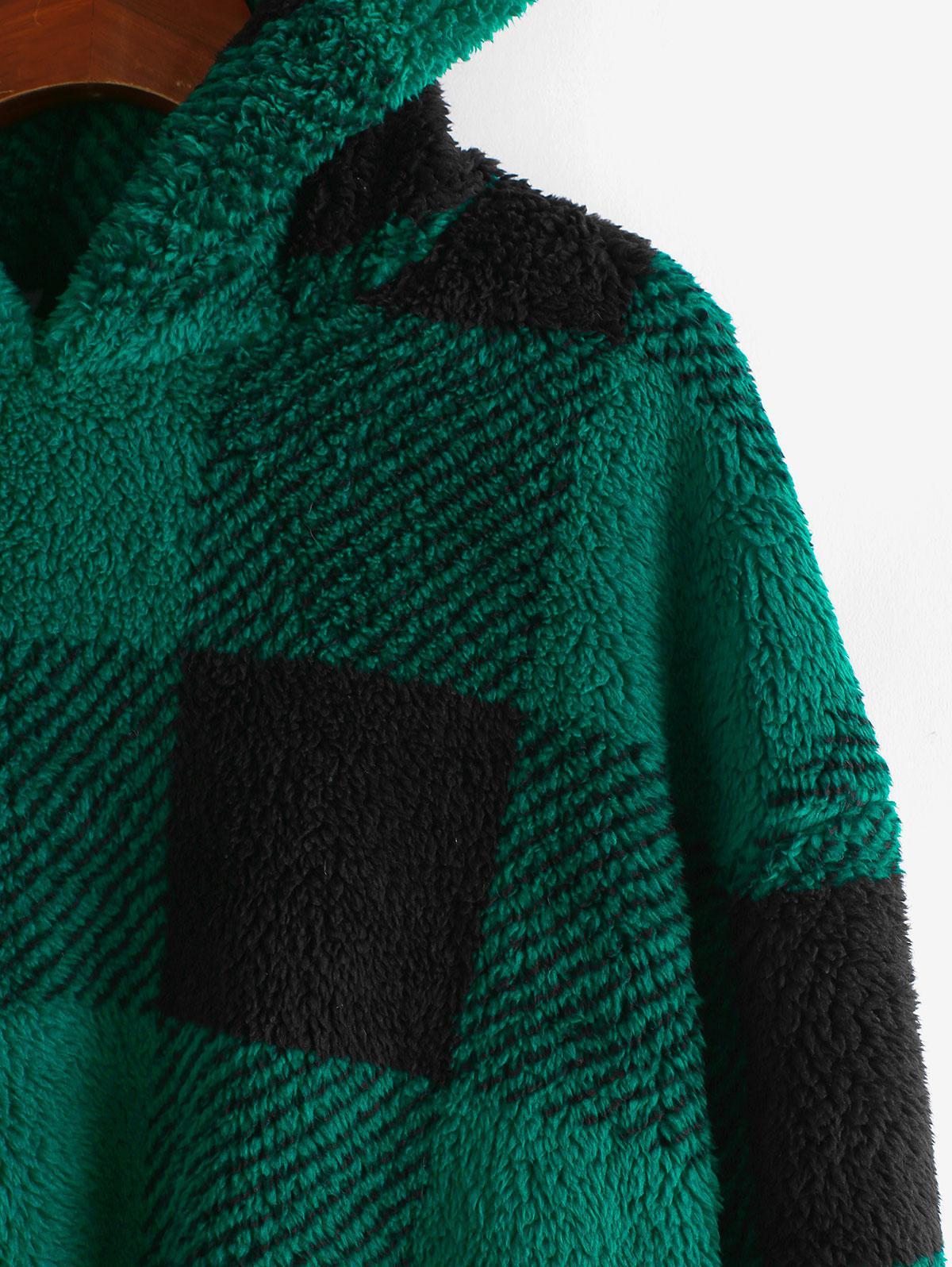 Zaful Synthetic Hoodies Animal Ear 