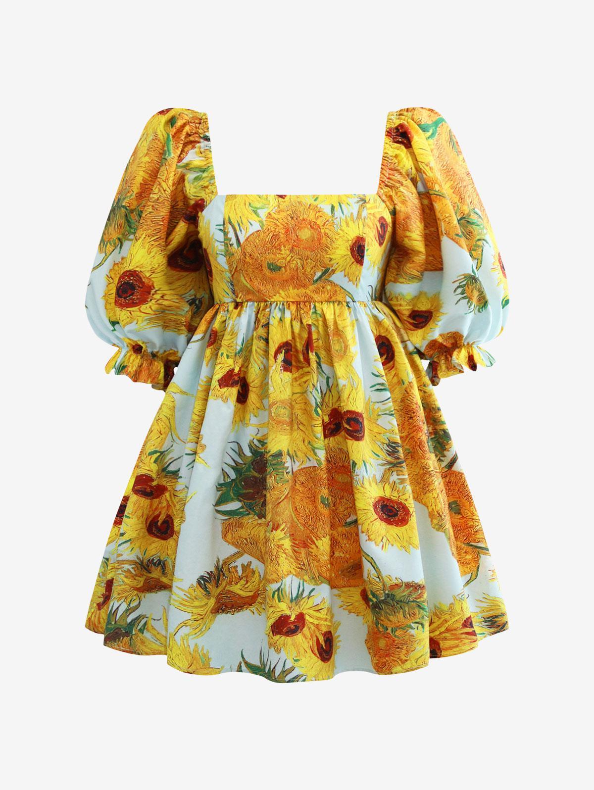 sunflower frock