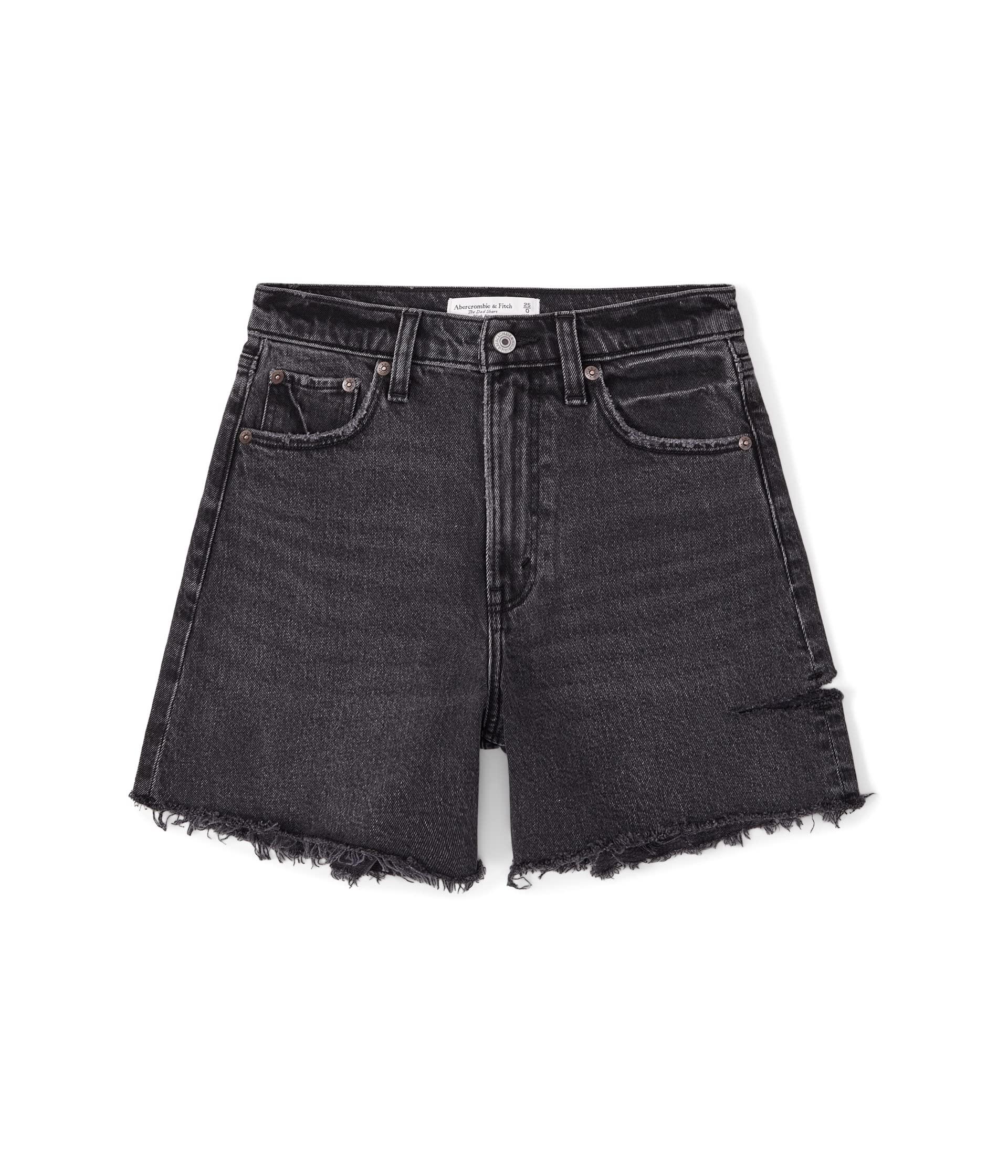 Abercrombie & Fitch Curve Love High-rise Dad in Blue | Lyst