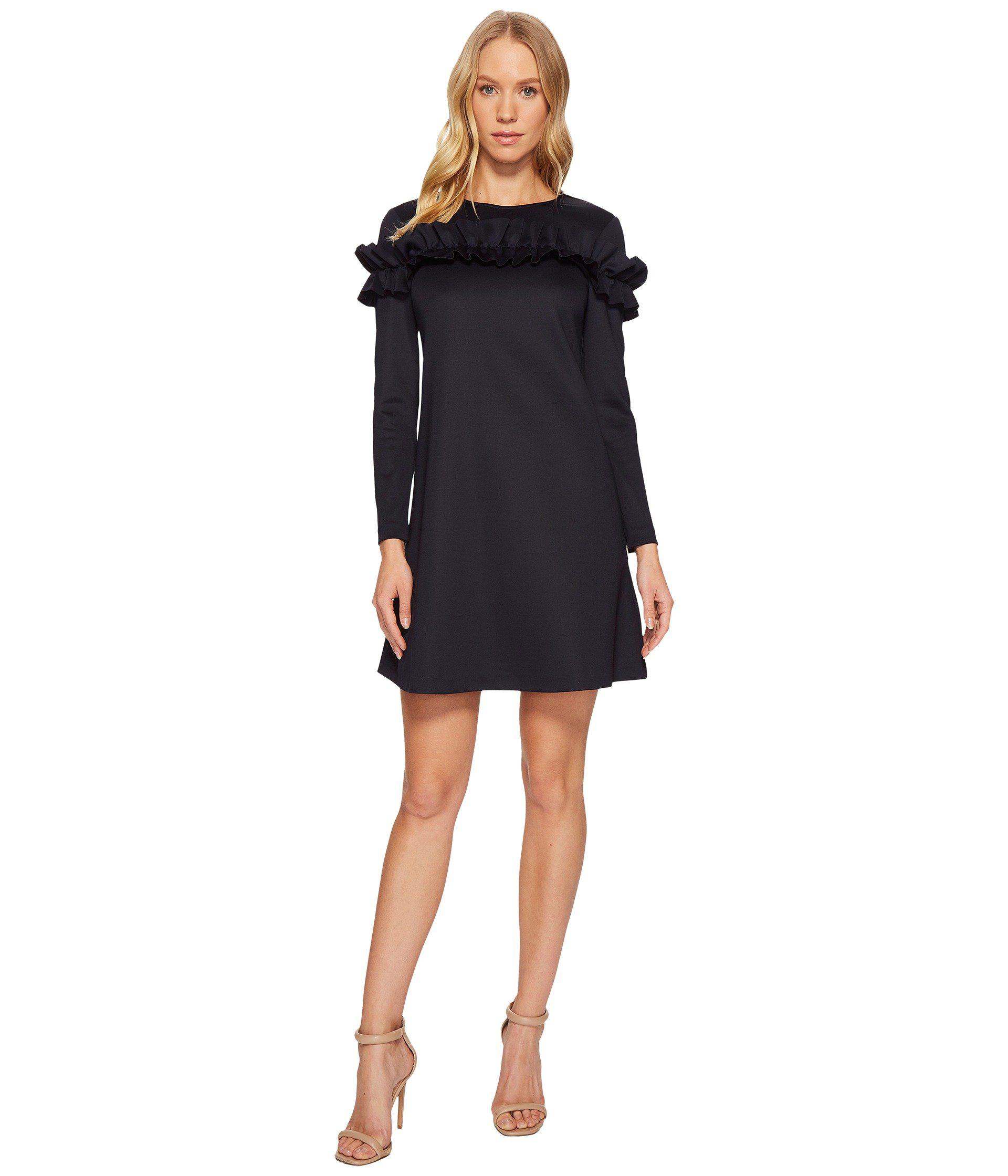 ted baker ruffle tunic dress