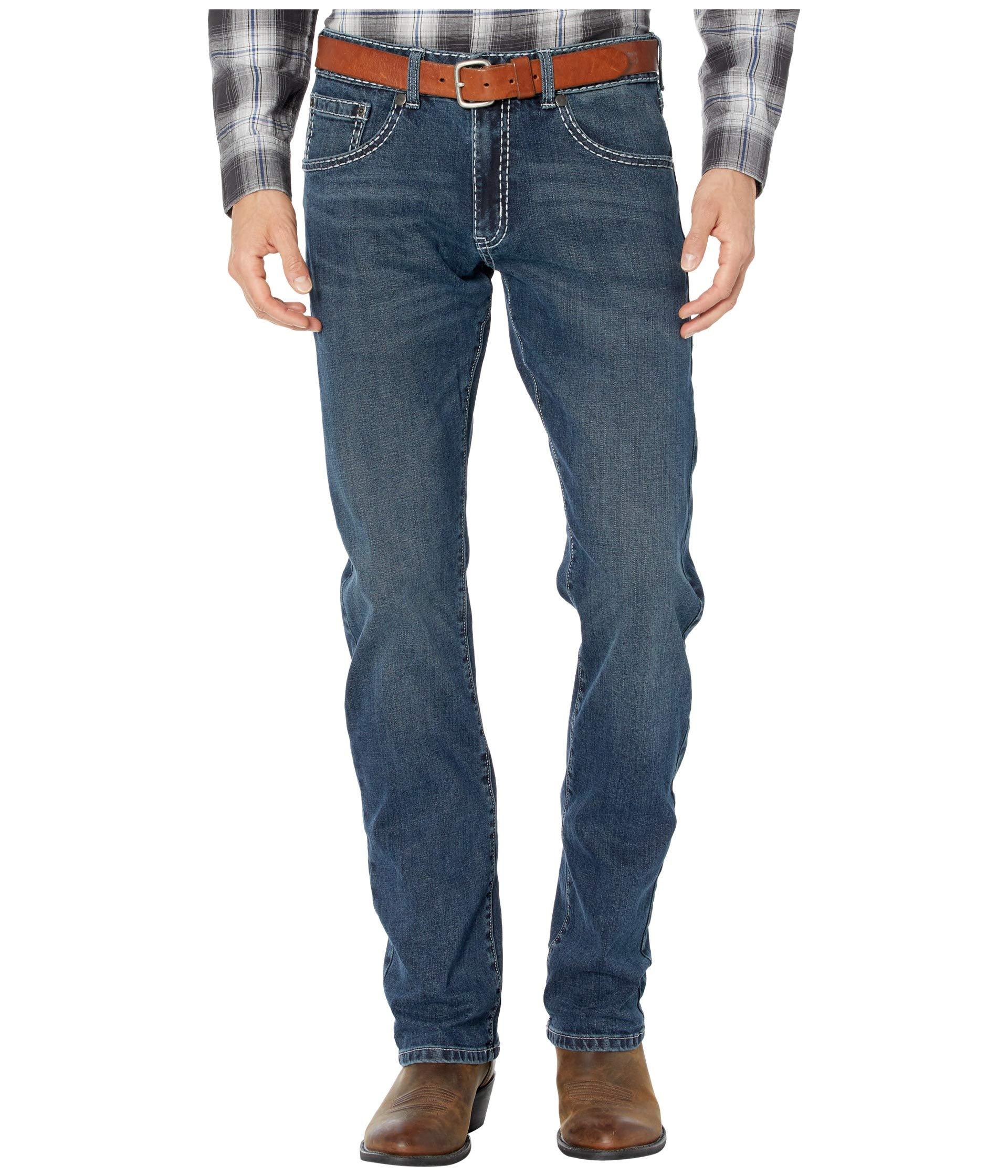 Wrangler Denim Rock 47 Slim Straight Jeans (songwriter) Jeans in Blue ...