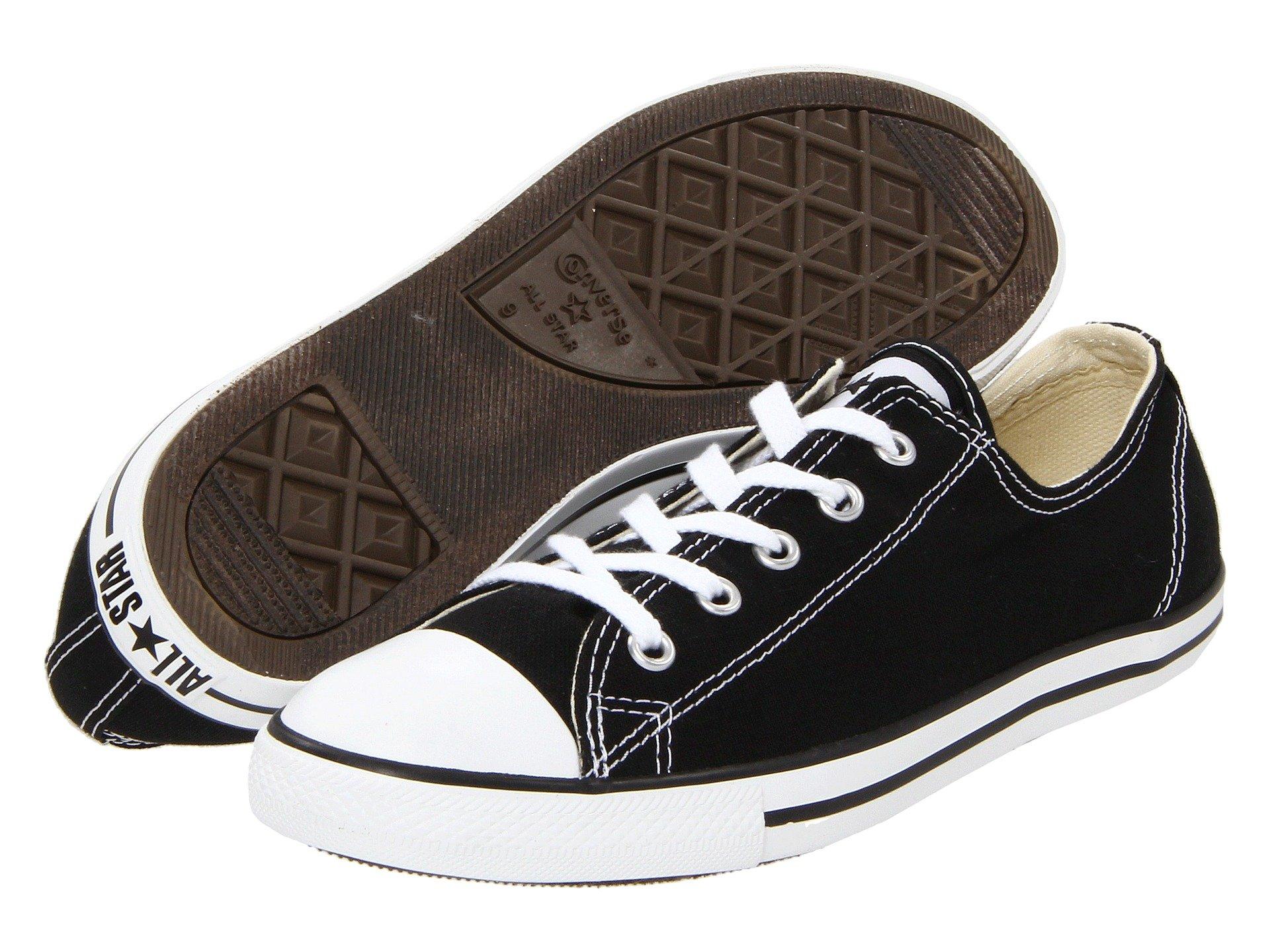 converse dainty ox black