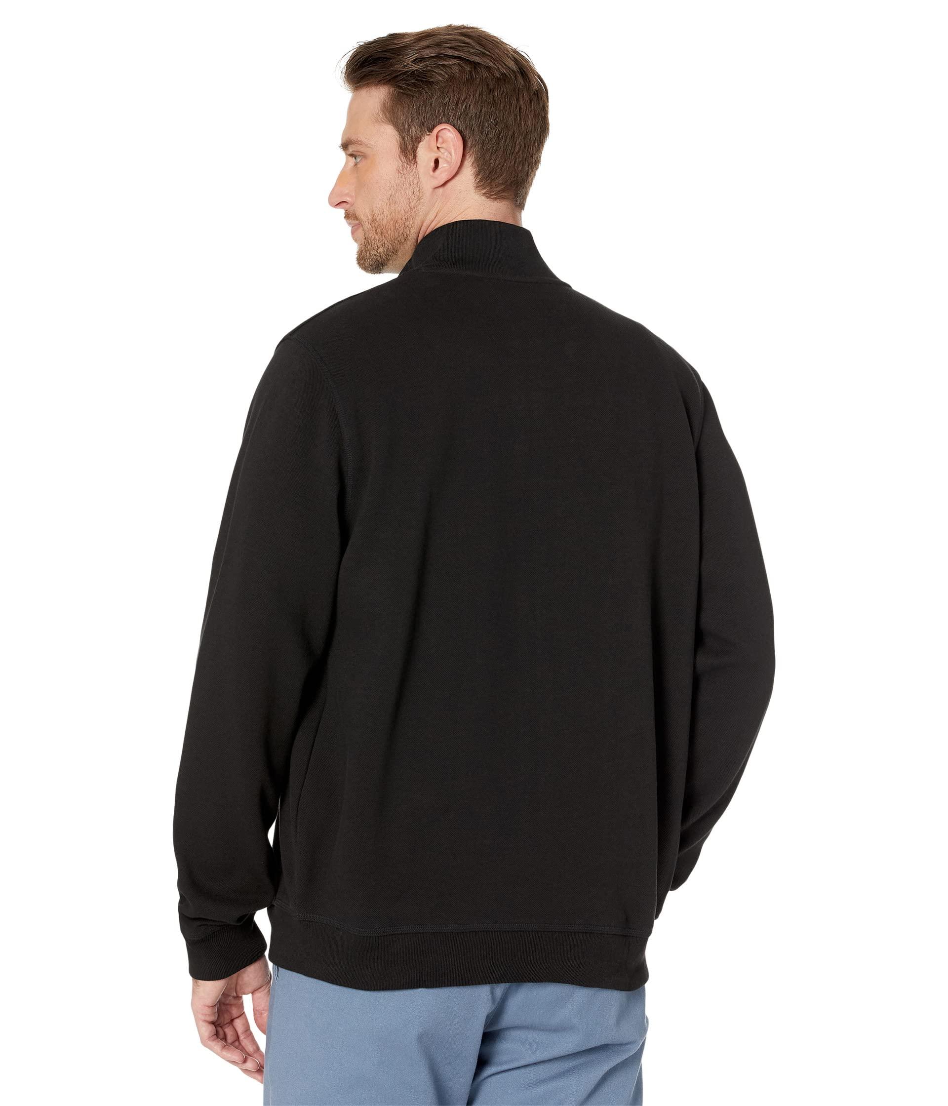 men's sport long sleeve full zip fleece moletom com capuz