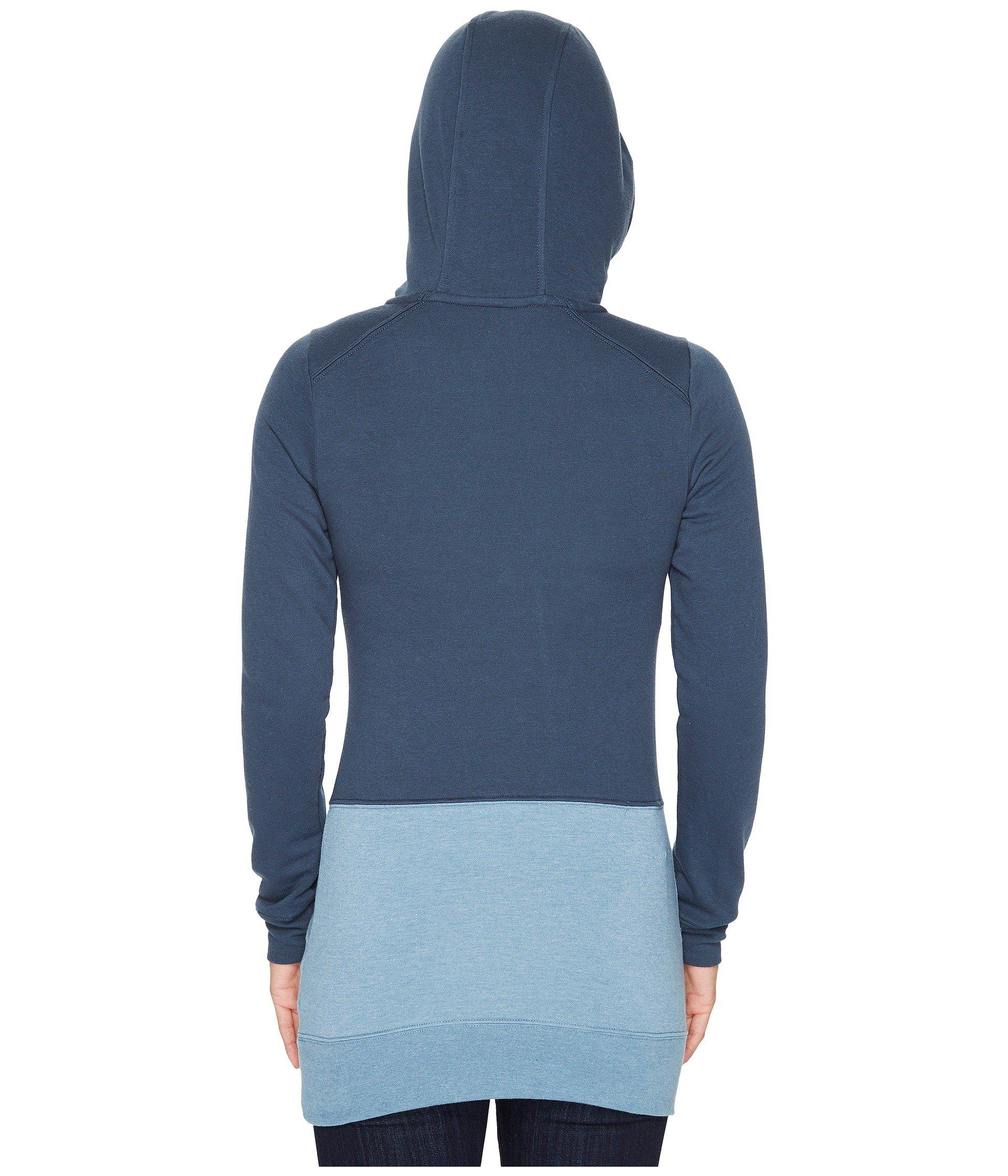 the north face extra long hoodie
