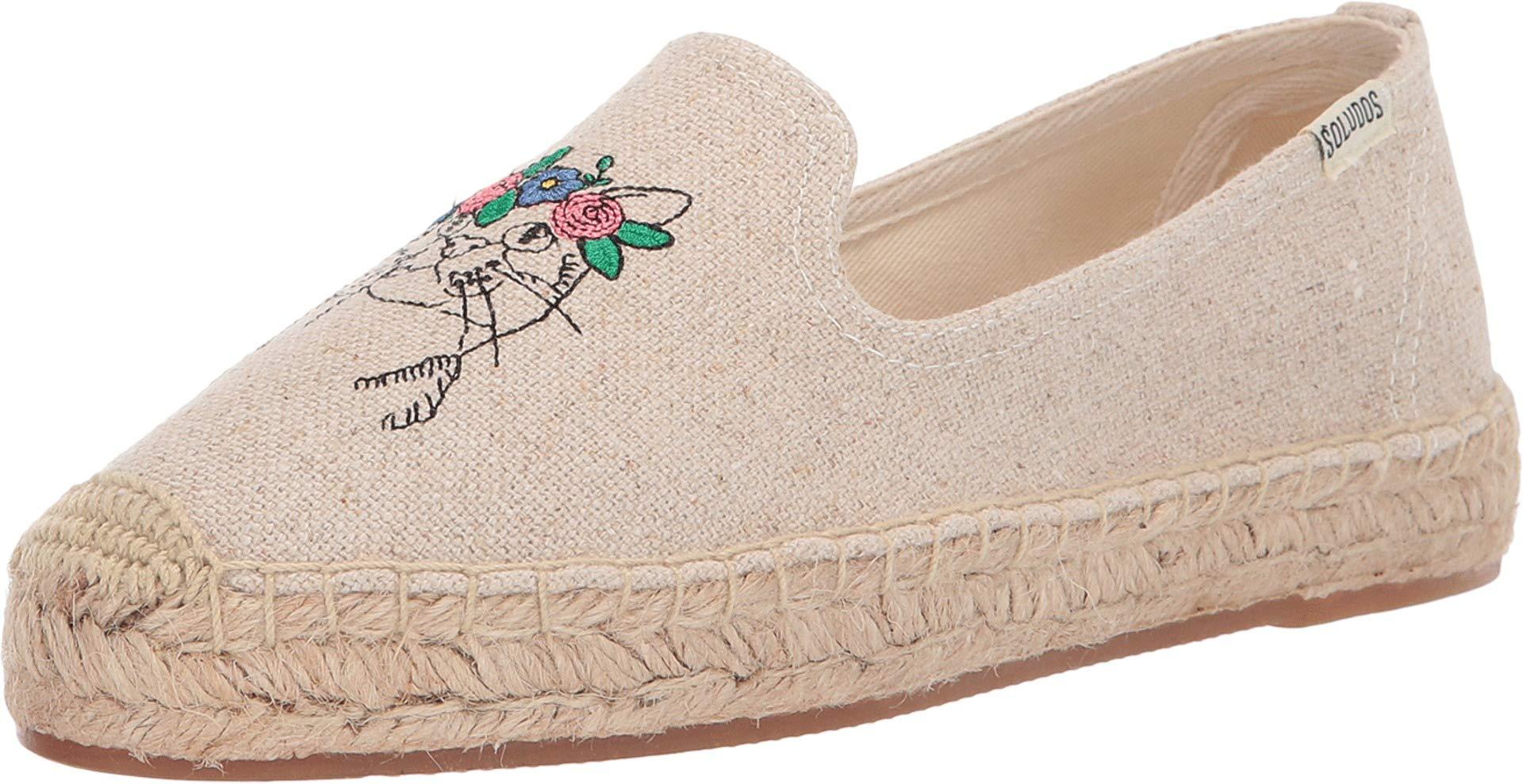 soludos spirit animal espadrille smoking slipper