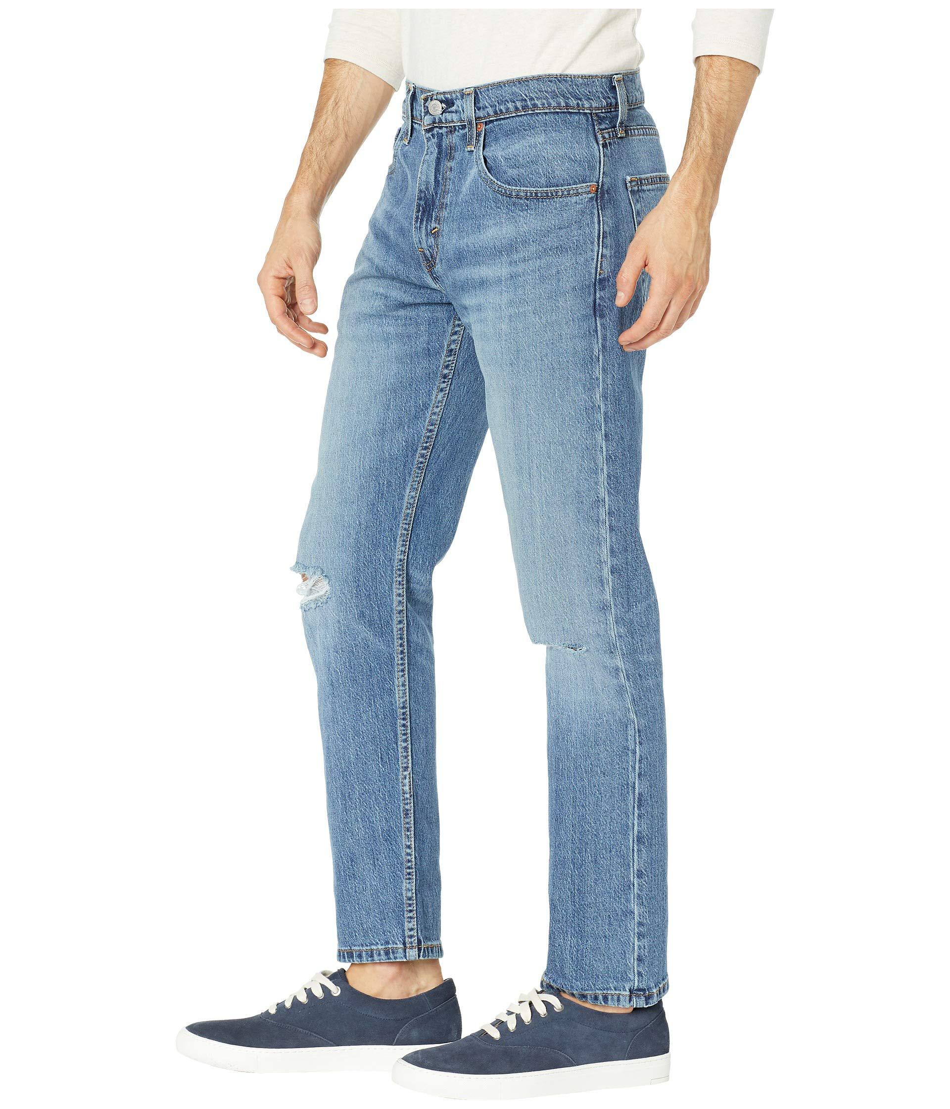 levi's 502 regular taper fit stretch jeans
