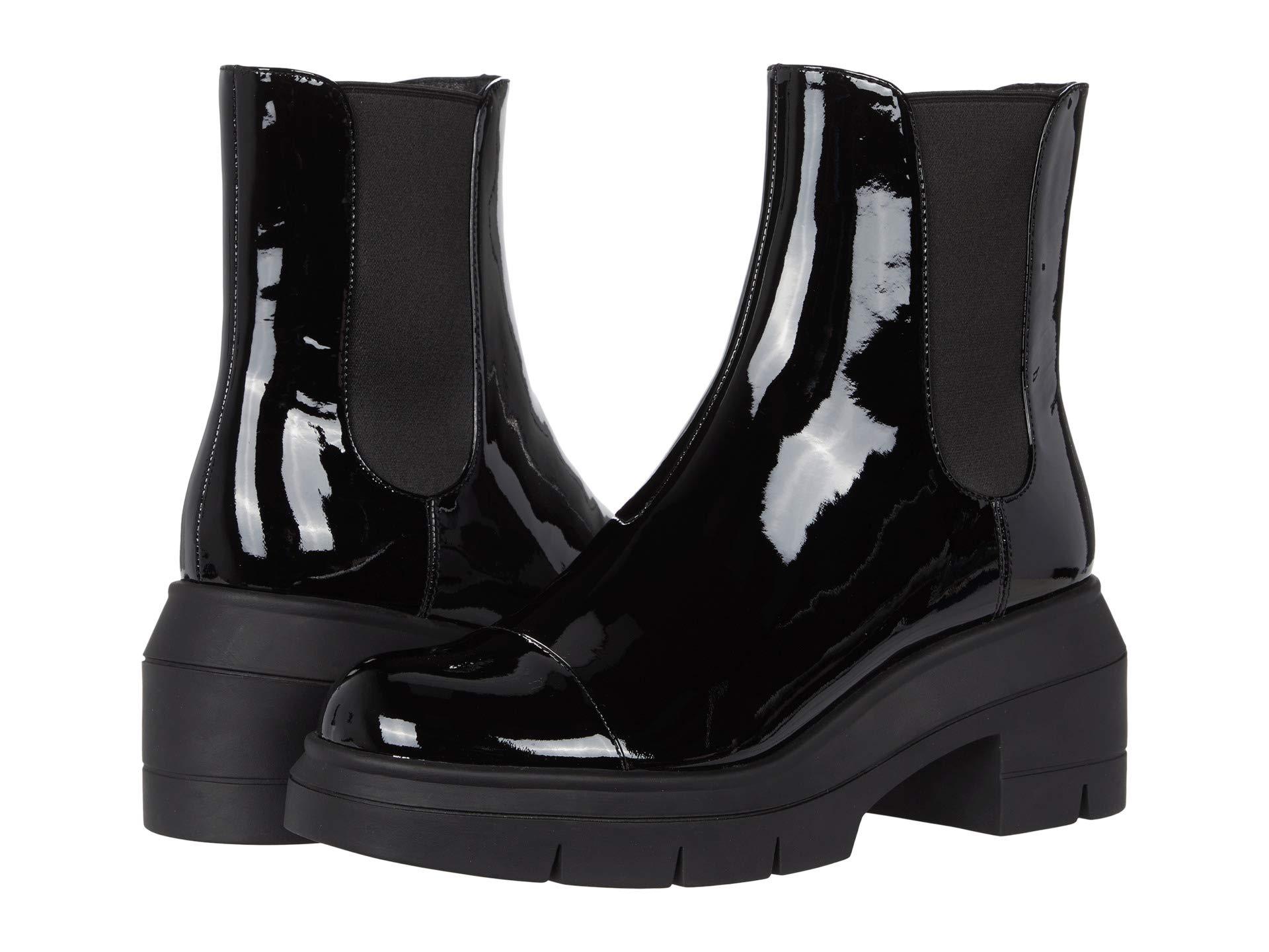 stuart weitzman women's norah block heel platform chelsea boots