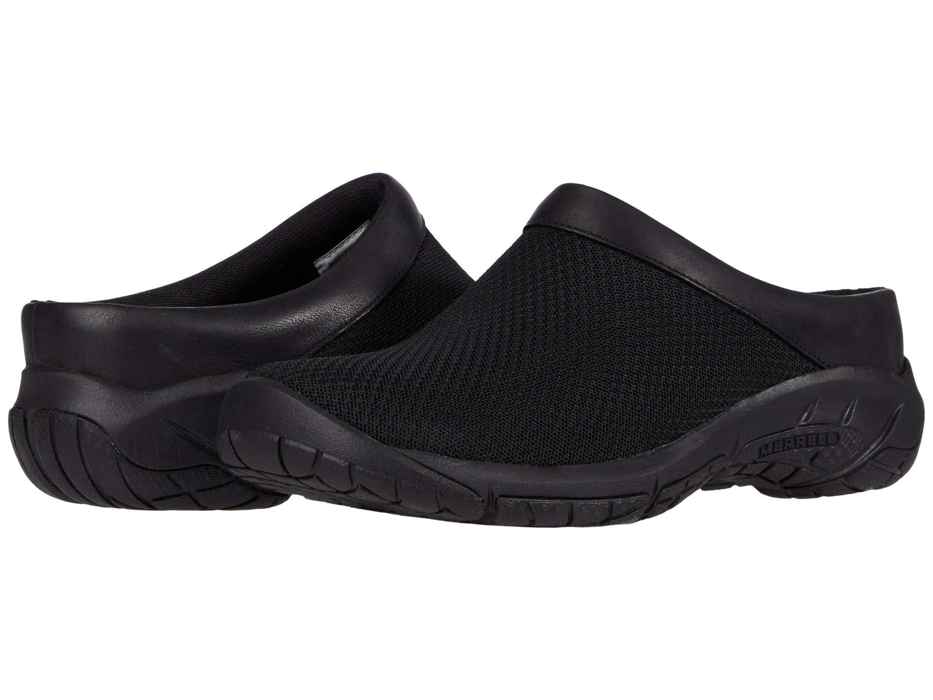 Merrell Leather Encore Breeze 4 Clog in Black - Save 21% - Lyst