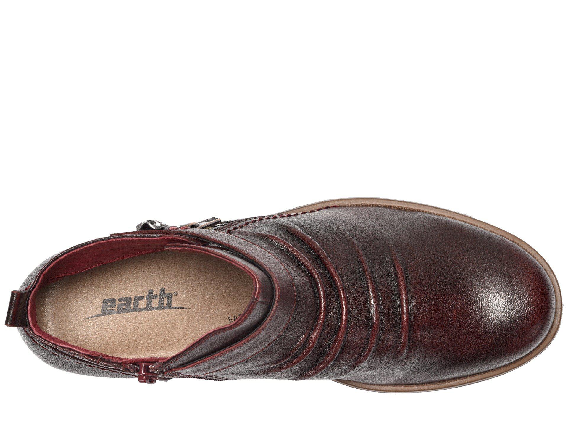 Earth Brook (garnet Soft Leather) Shoes 