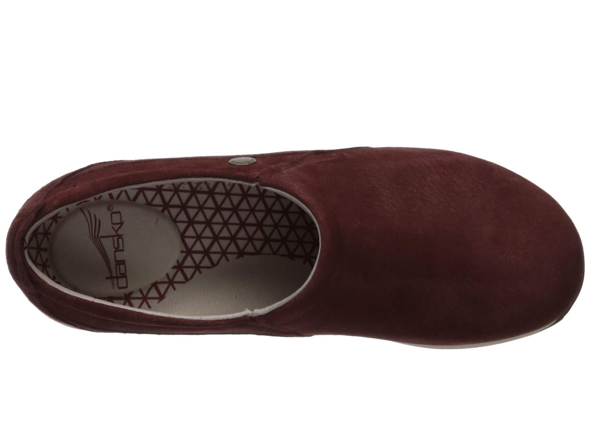 dansko women's patti leather flat