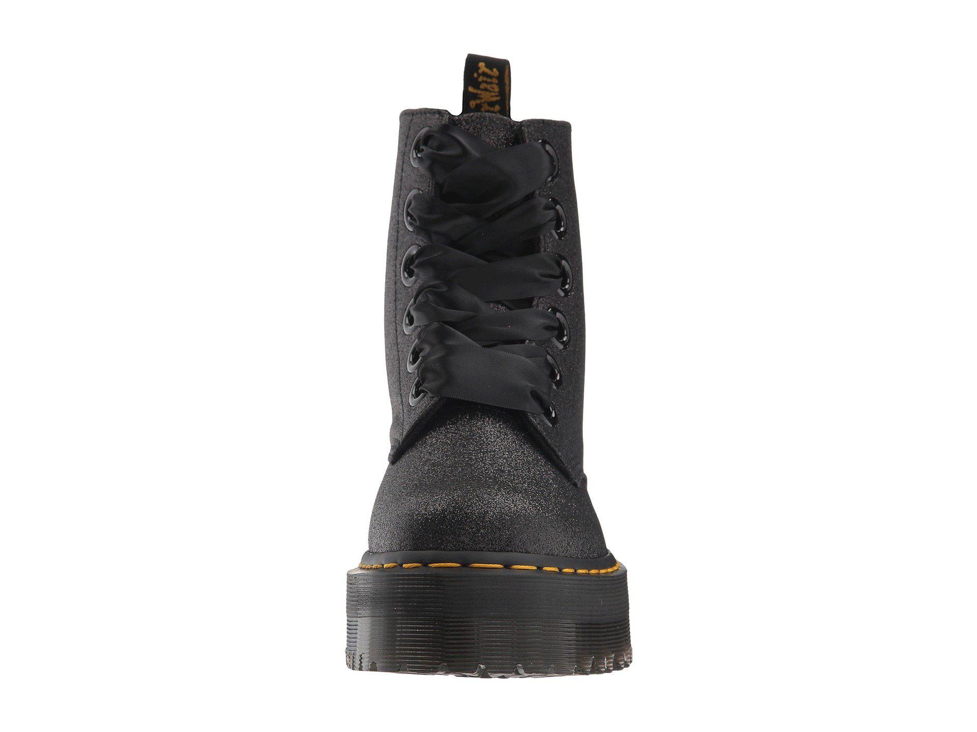 dr martens molly glitter green