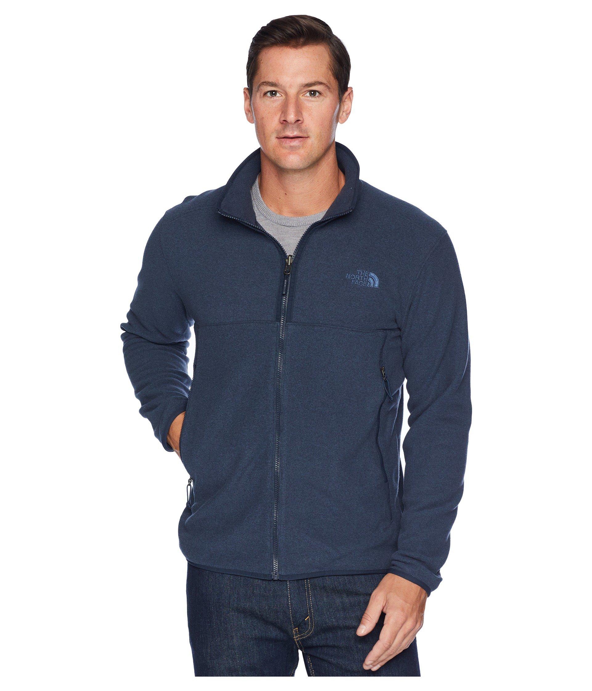 the north face men's glacier alpine fleece jacket