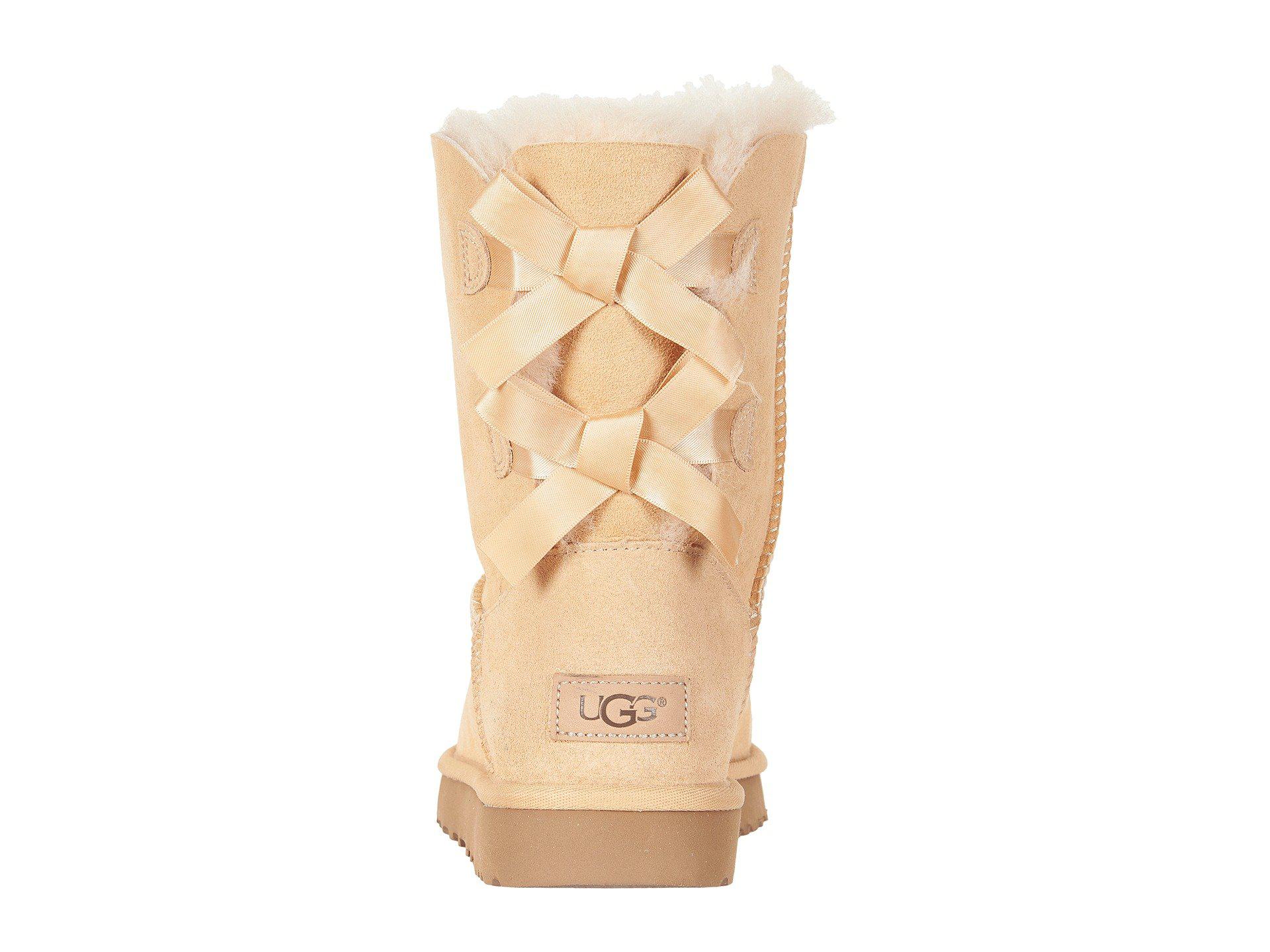ugg bailey bow short ruffle boot