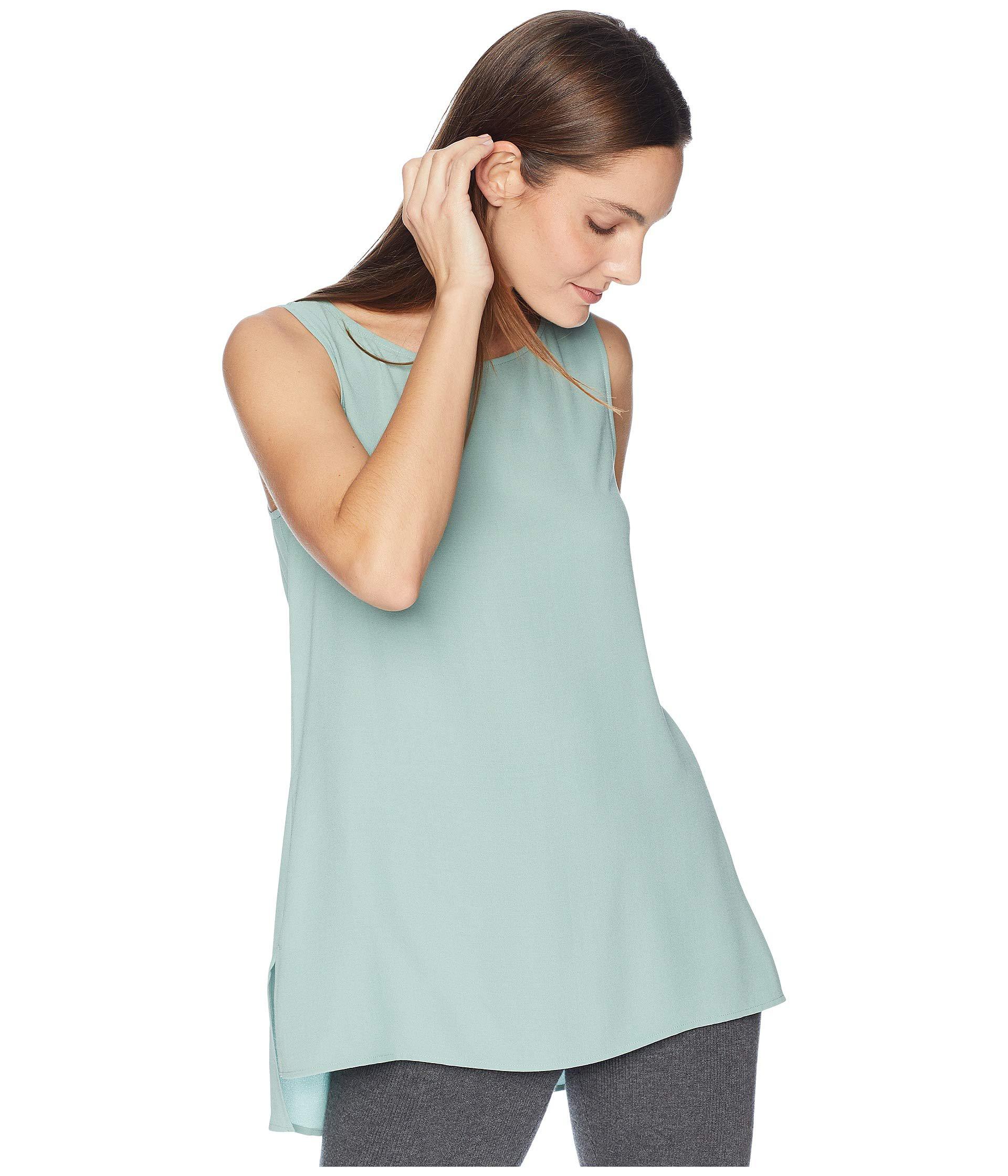 eileen fisher silk shell