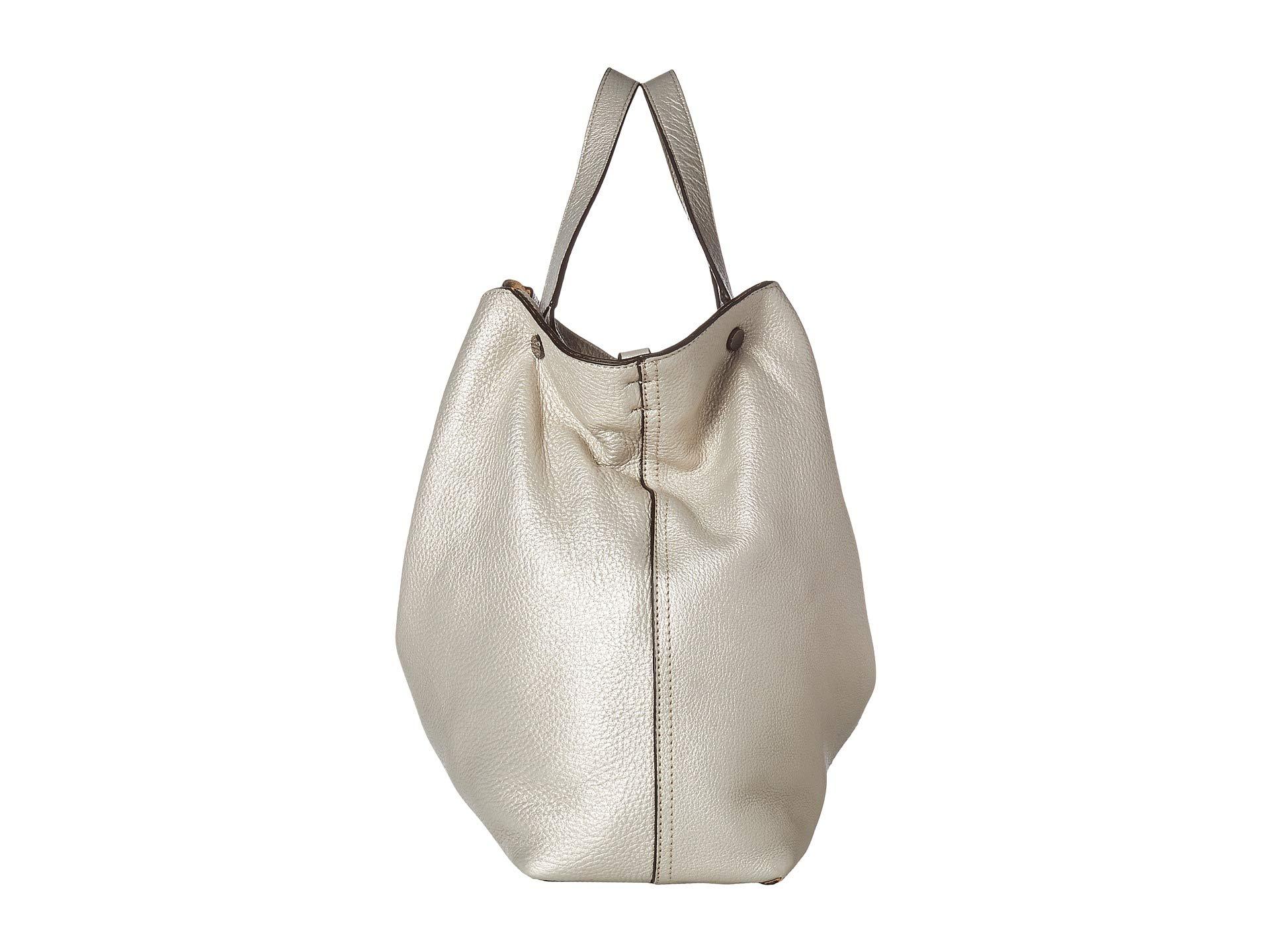 vince camuto niki leather tote
