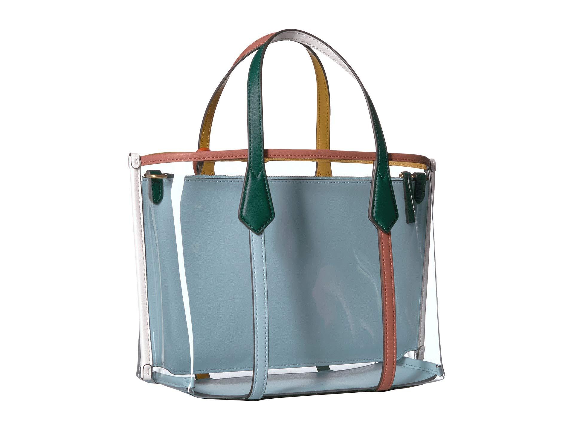 tory burch transparent tote bag