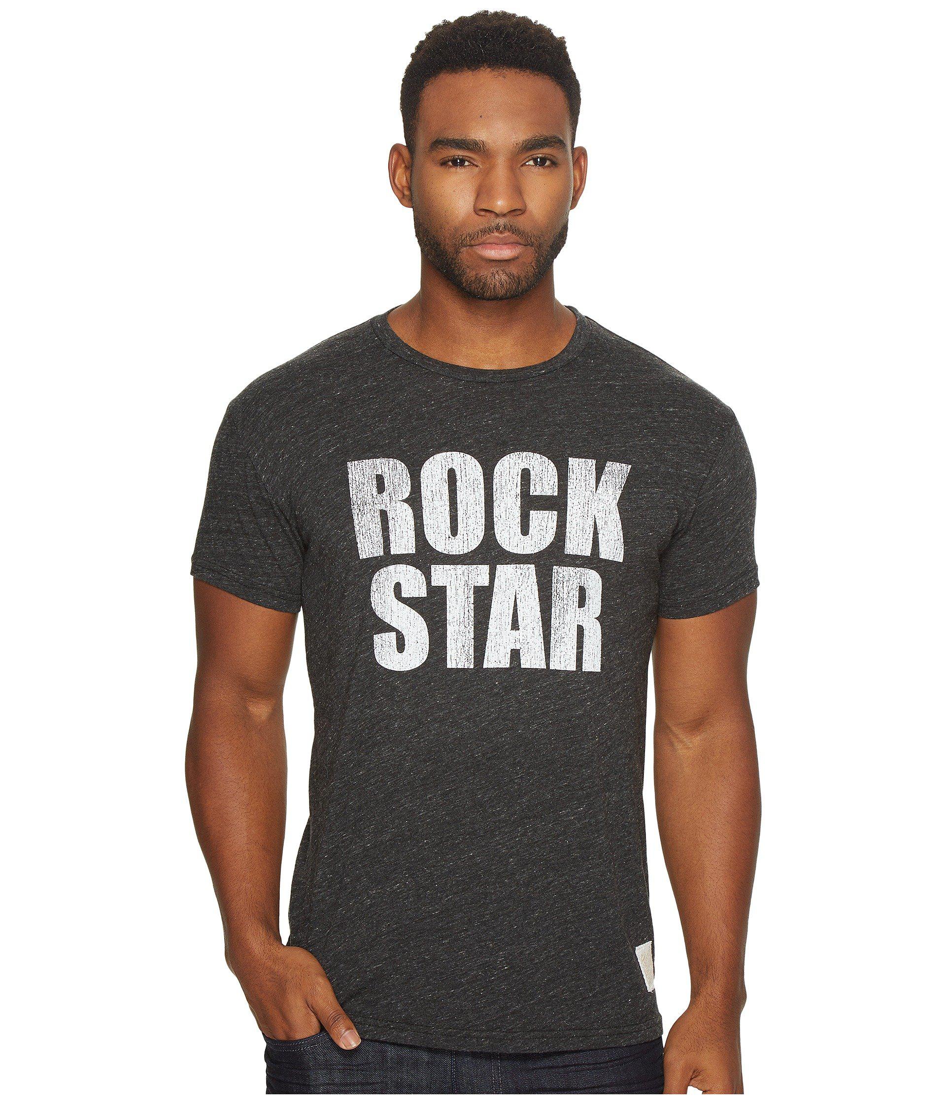 Short Sleeve Tri-blend Rock Star Tee 
