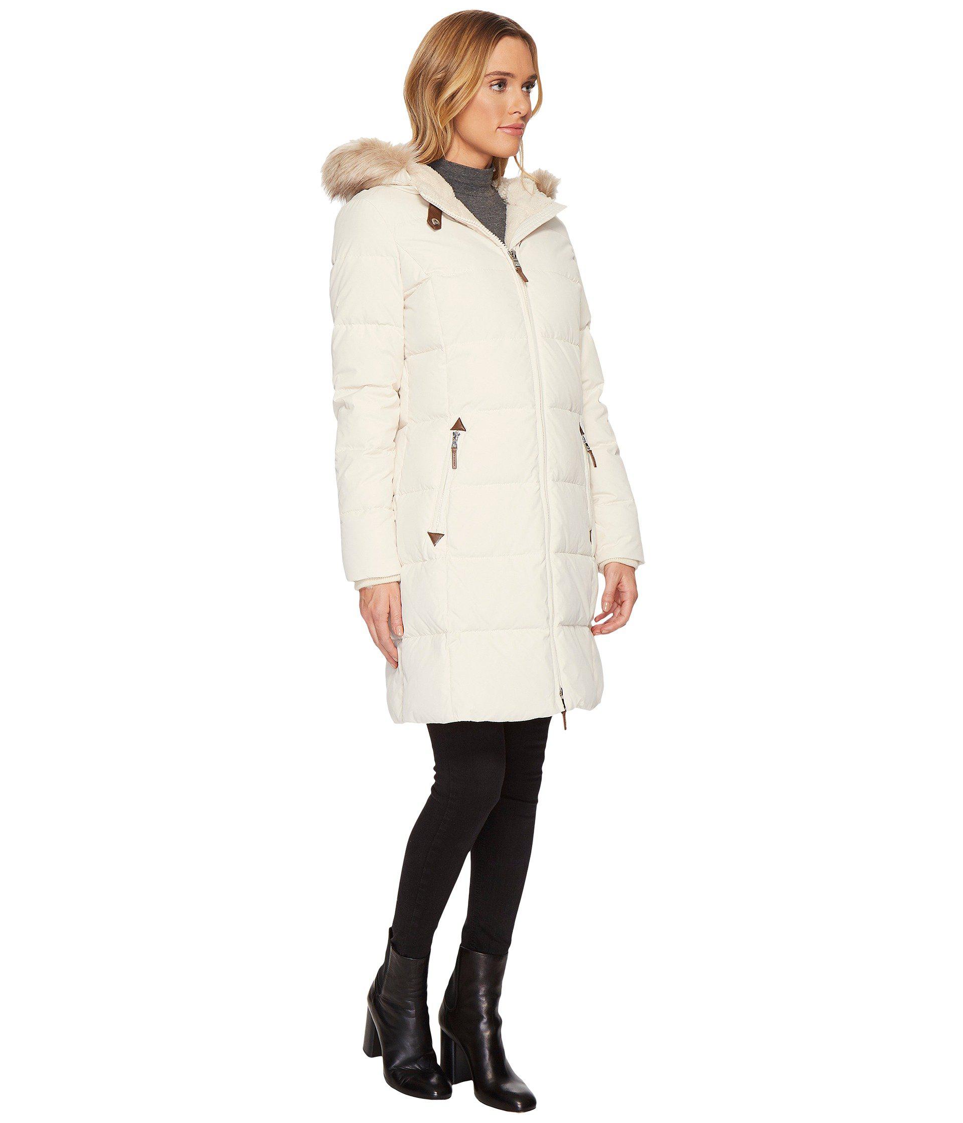 ralph lauren moda cream coat