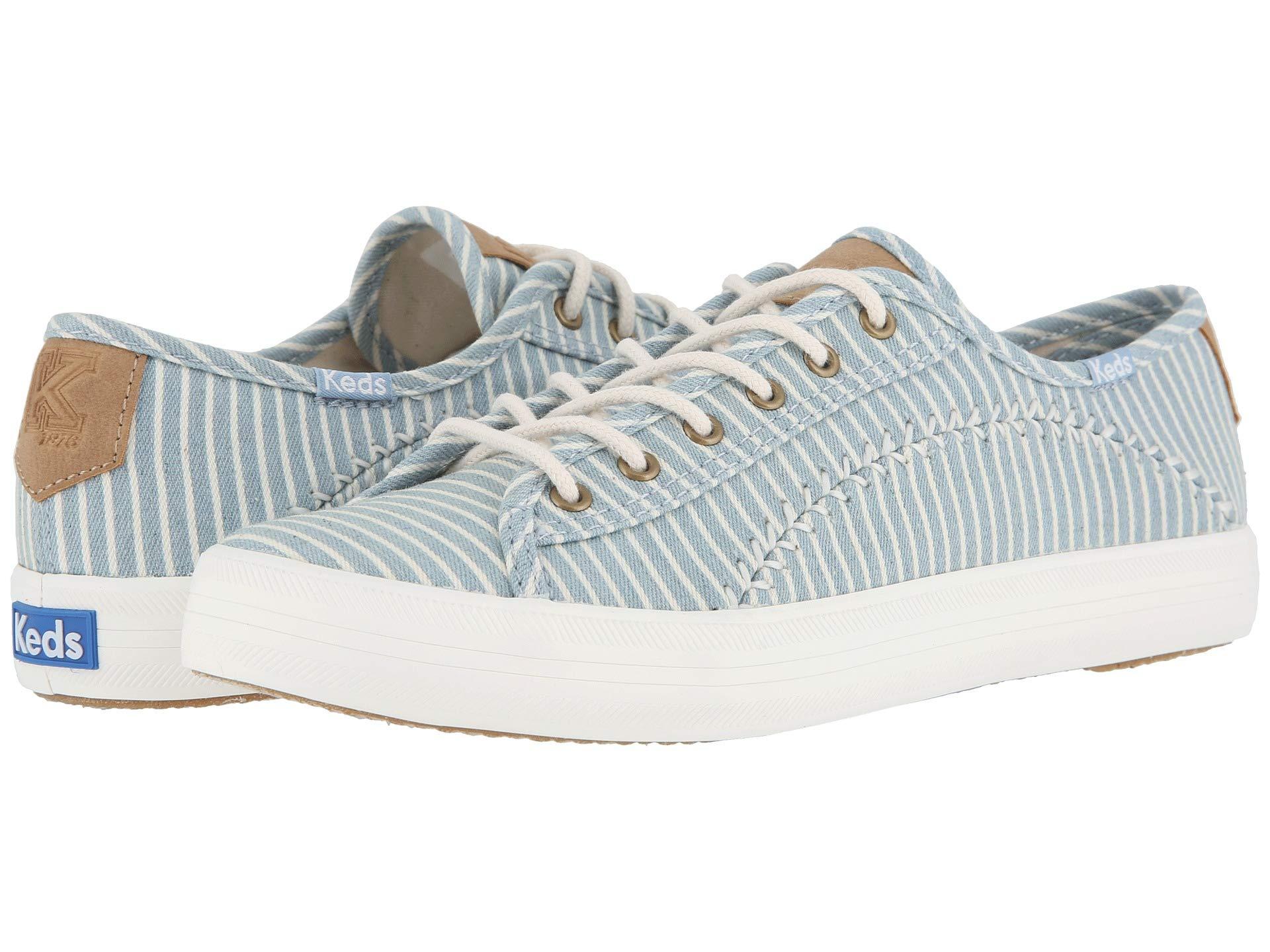 Keds Canvas Kickstart Pennant in Blue - Lyst