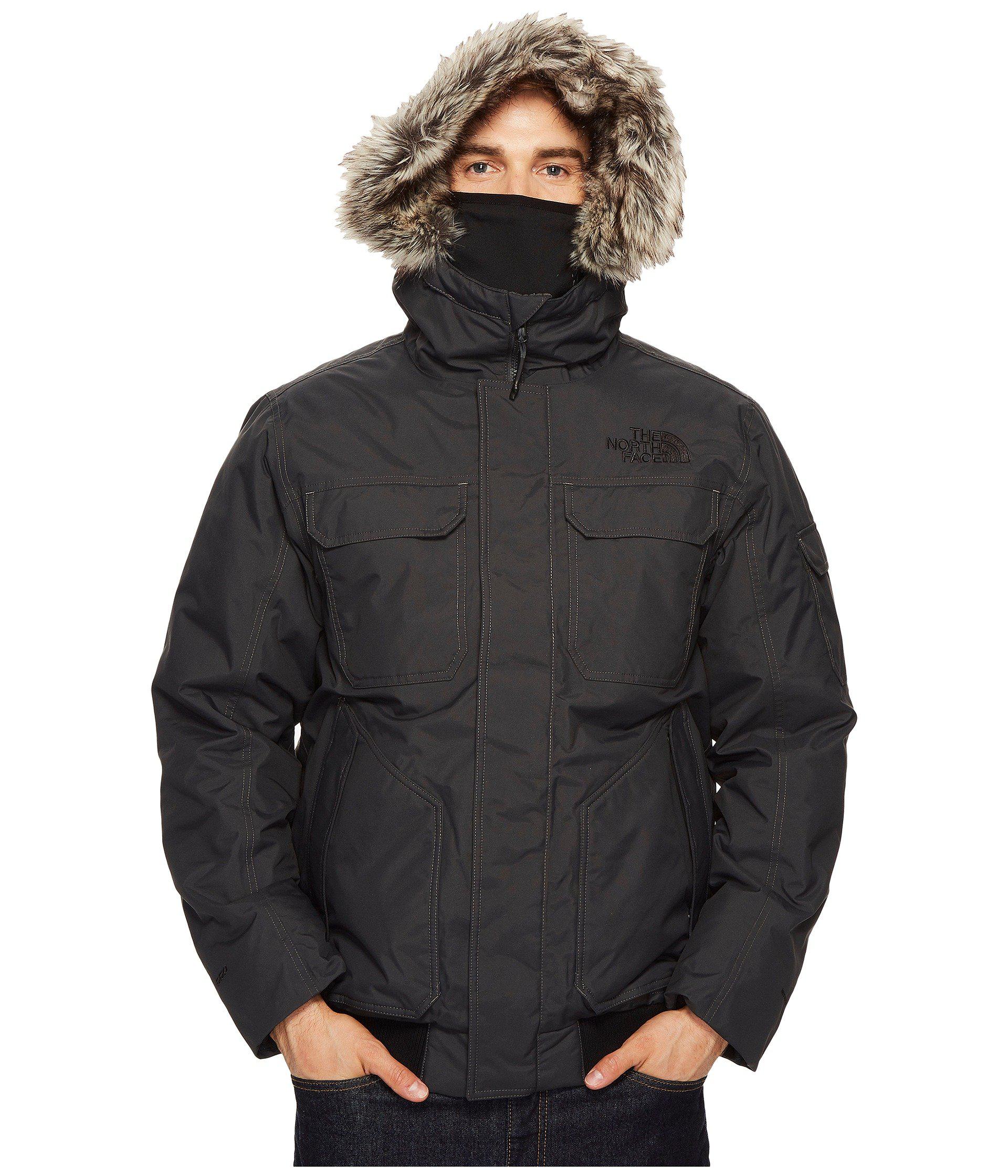 north face gotham 3 grey