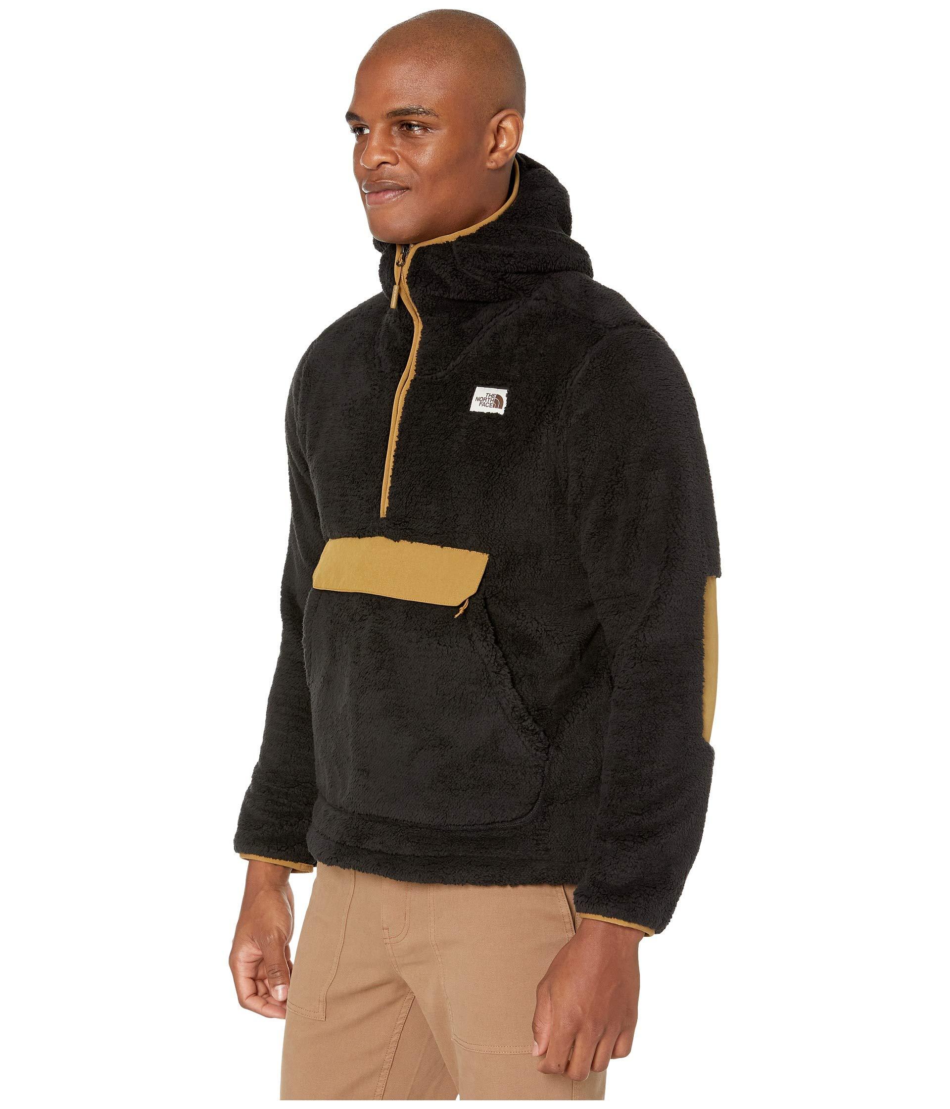 The North Face Fleece Campshire Pullover Hoodie in Black for Men - Lyst
