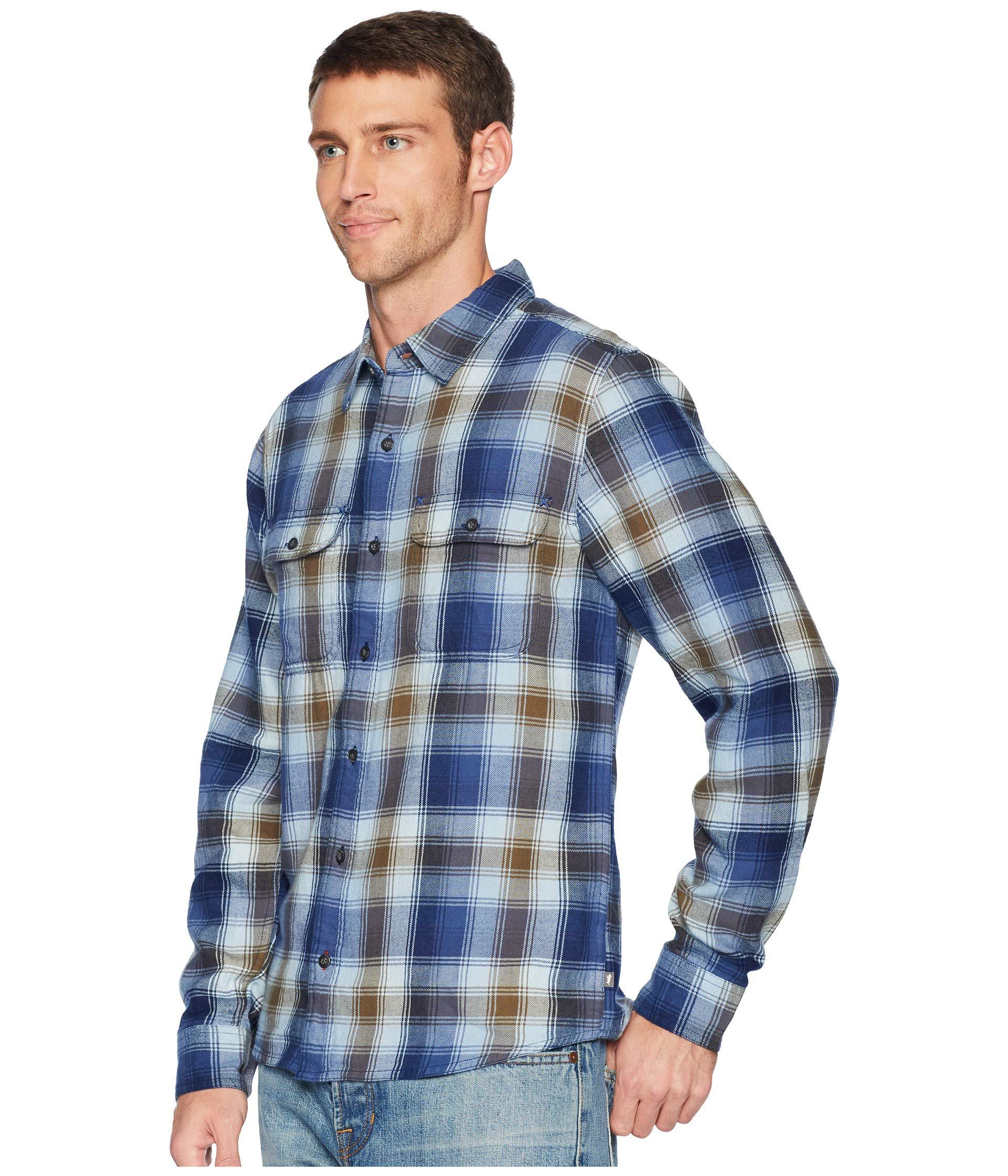 toad and co indigo flannel