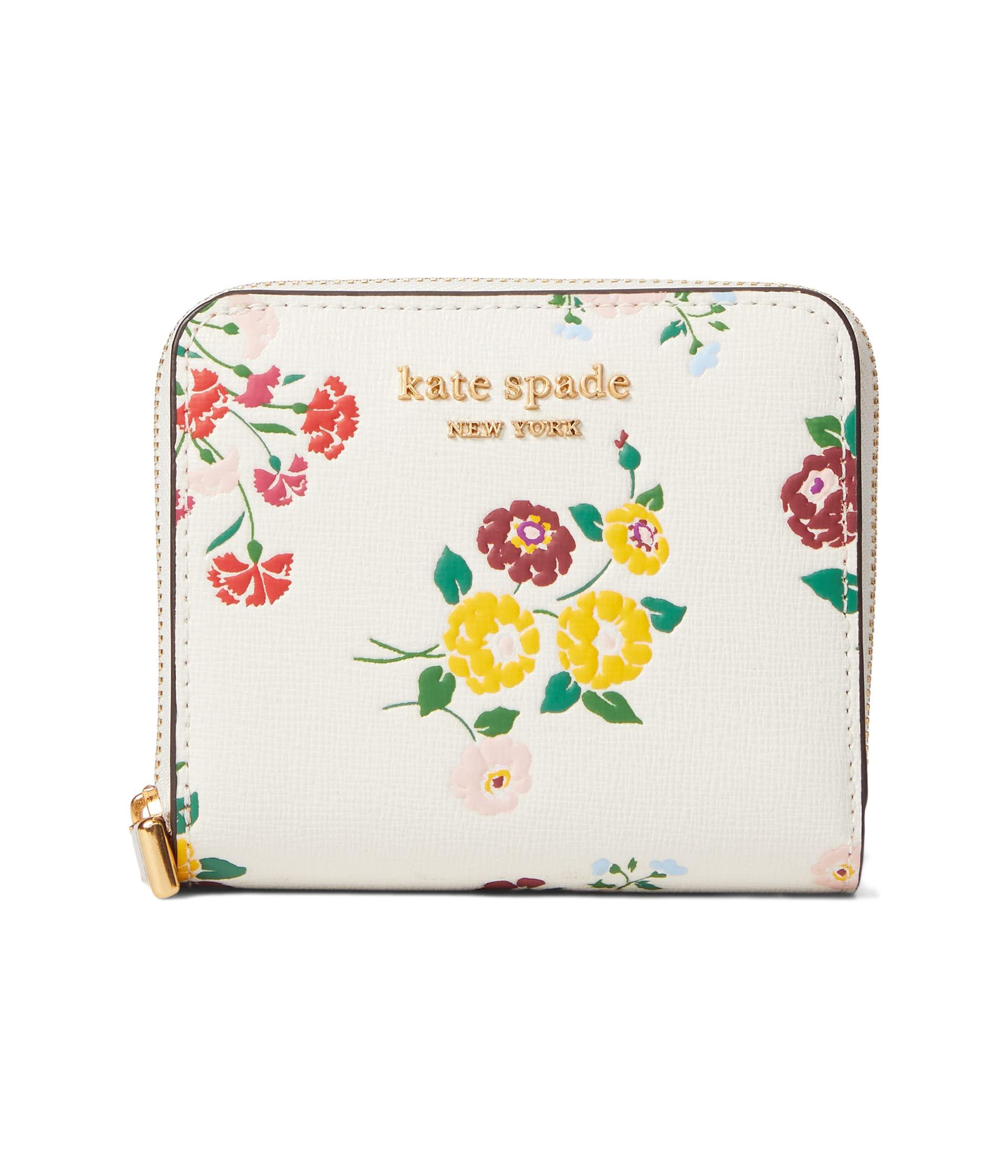 Kate Spade Morgan Bouquet Toss Embossed Saffiano Leather Small