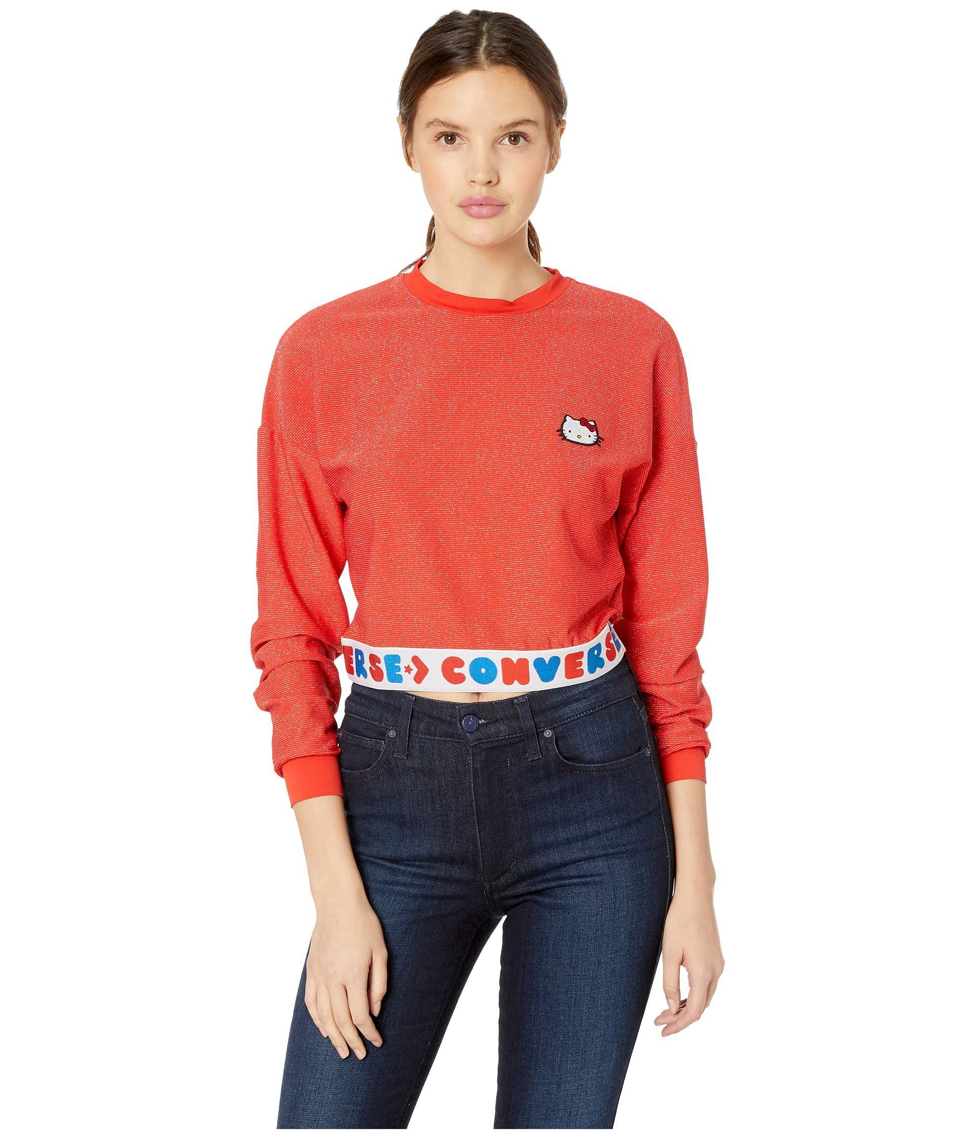 converse hello kitty t shirt