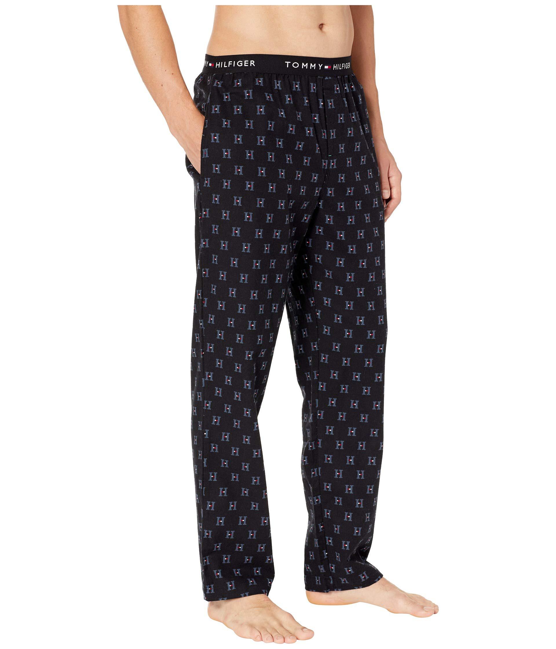 New Mens Tommy Hilfiger Loungewear Pants & Tshirt Set Sleepwear Pyjamas
