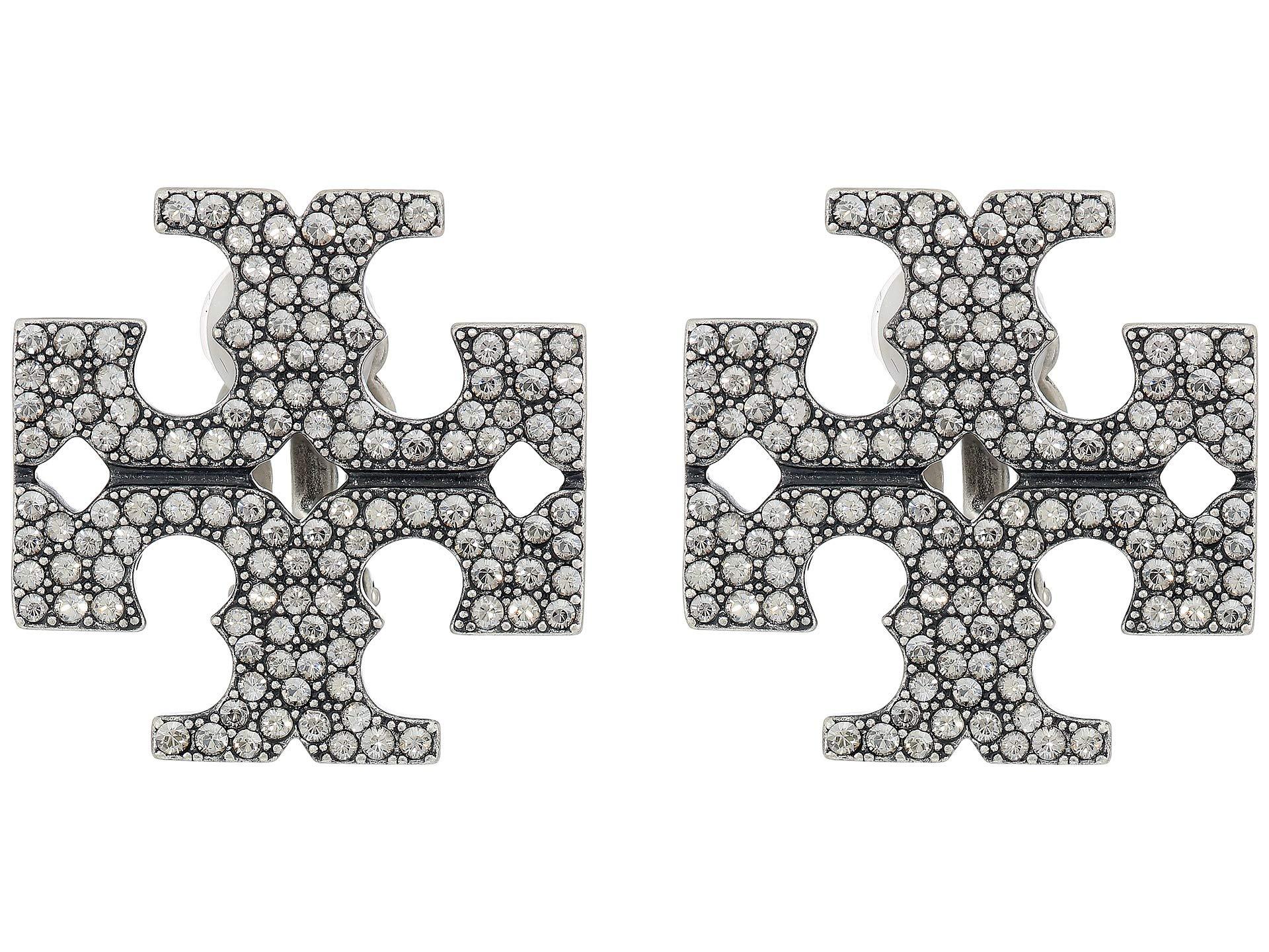 tory burch kira pave earrings