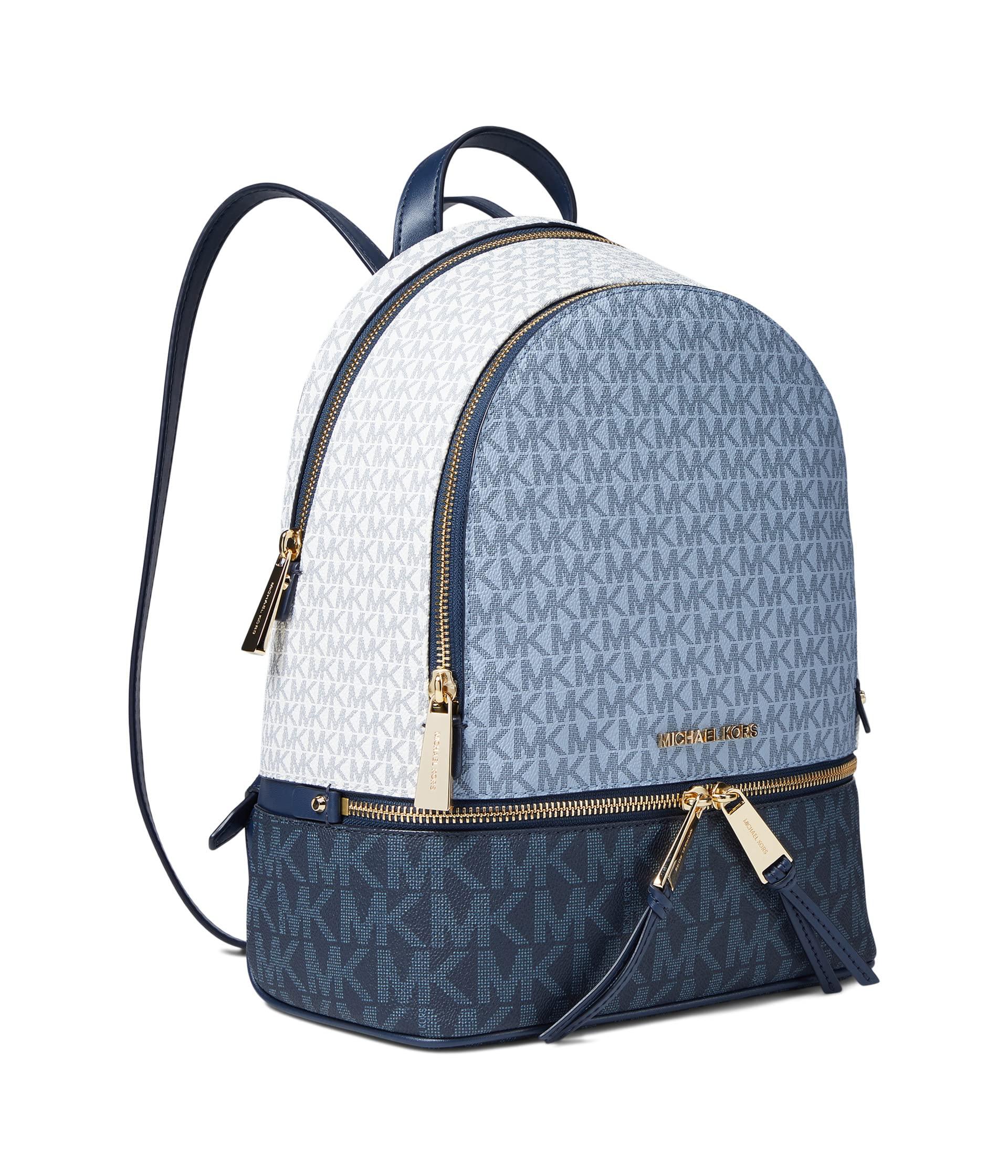 Michael Kors Rhea Medium Backpack in Blue Lyst