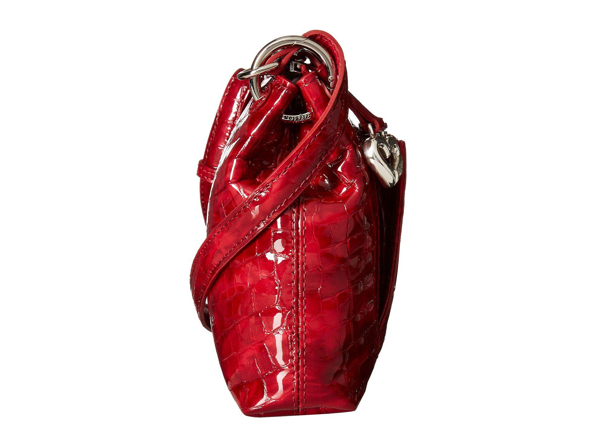 Brighton Bria Shine Messenger in Red Lyst