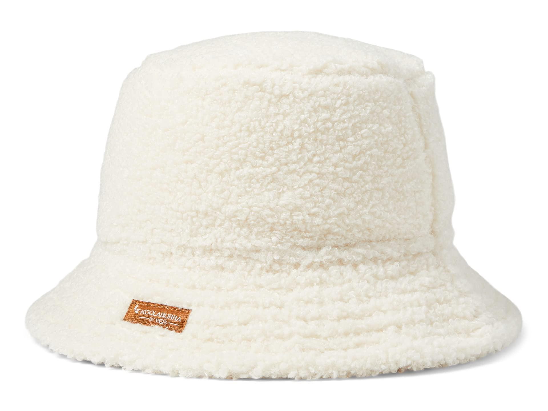 UGG Sherpa Bucket Hat in White Lyst