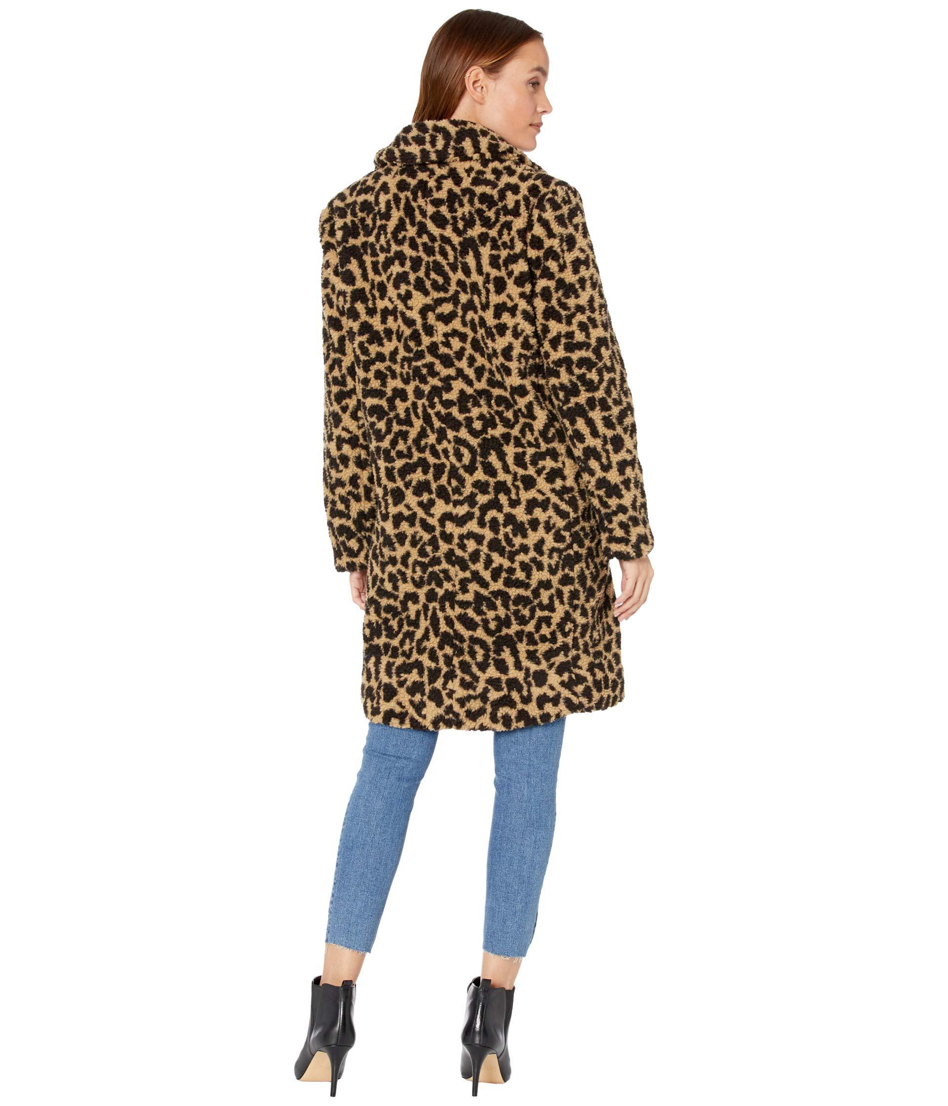j crew leopard topcoat