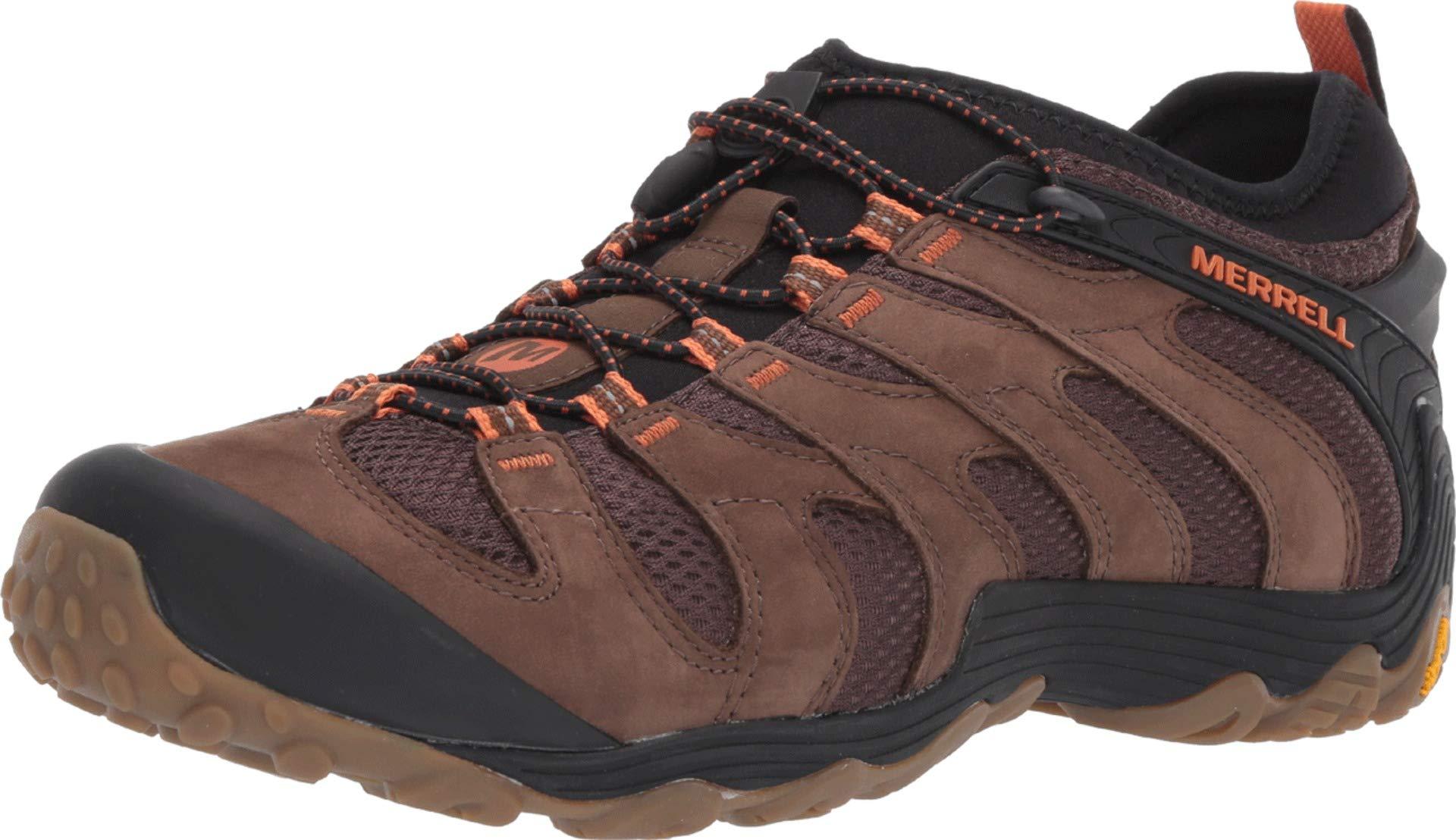 Merrell Leather Chameleon 7 Stretch in Brown for Men - Lyst