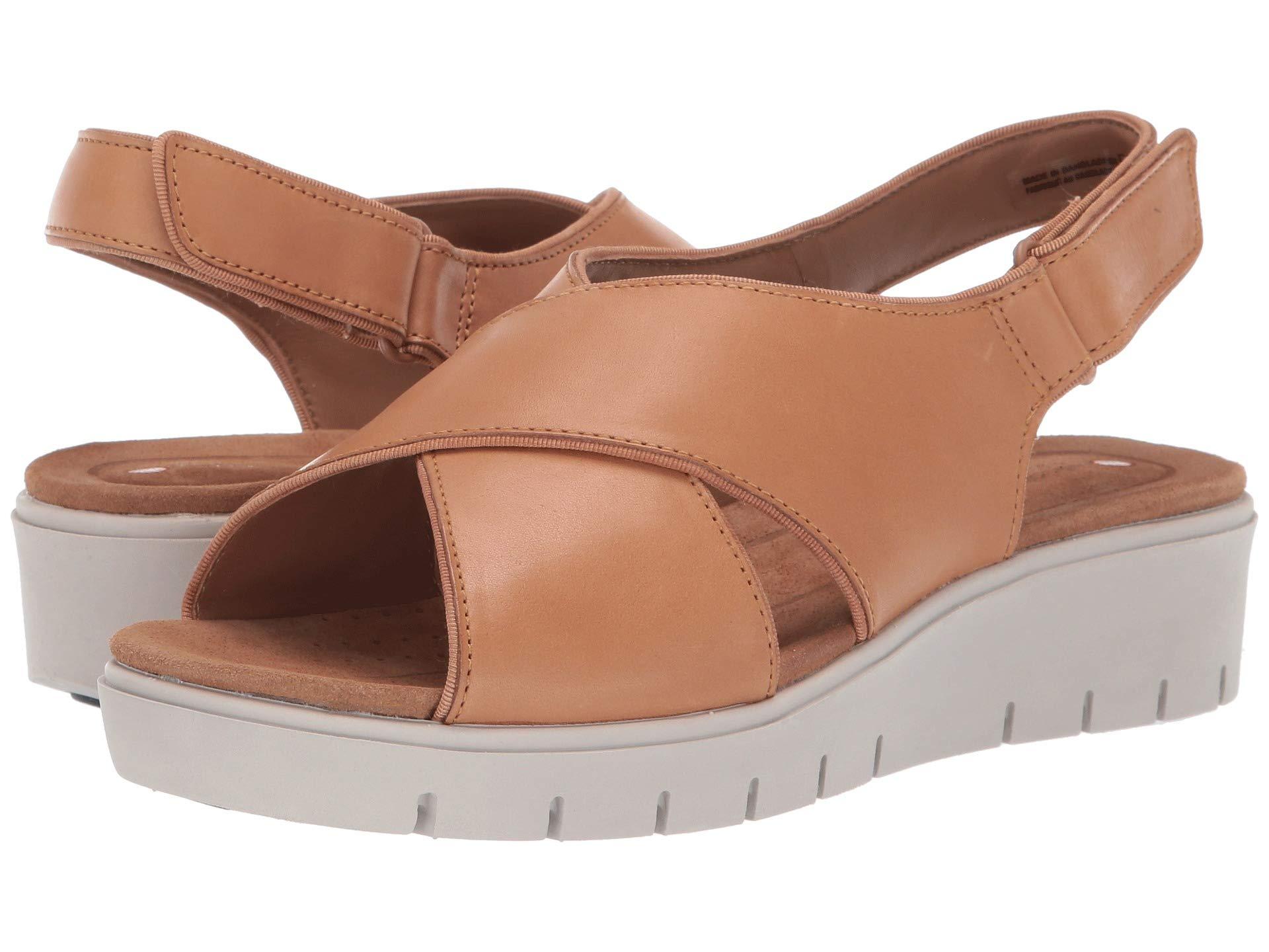 Clarks Un Karely Sun Sandal in Brown | Lyst