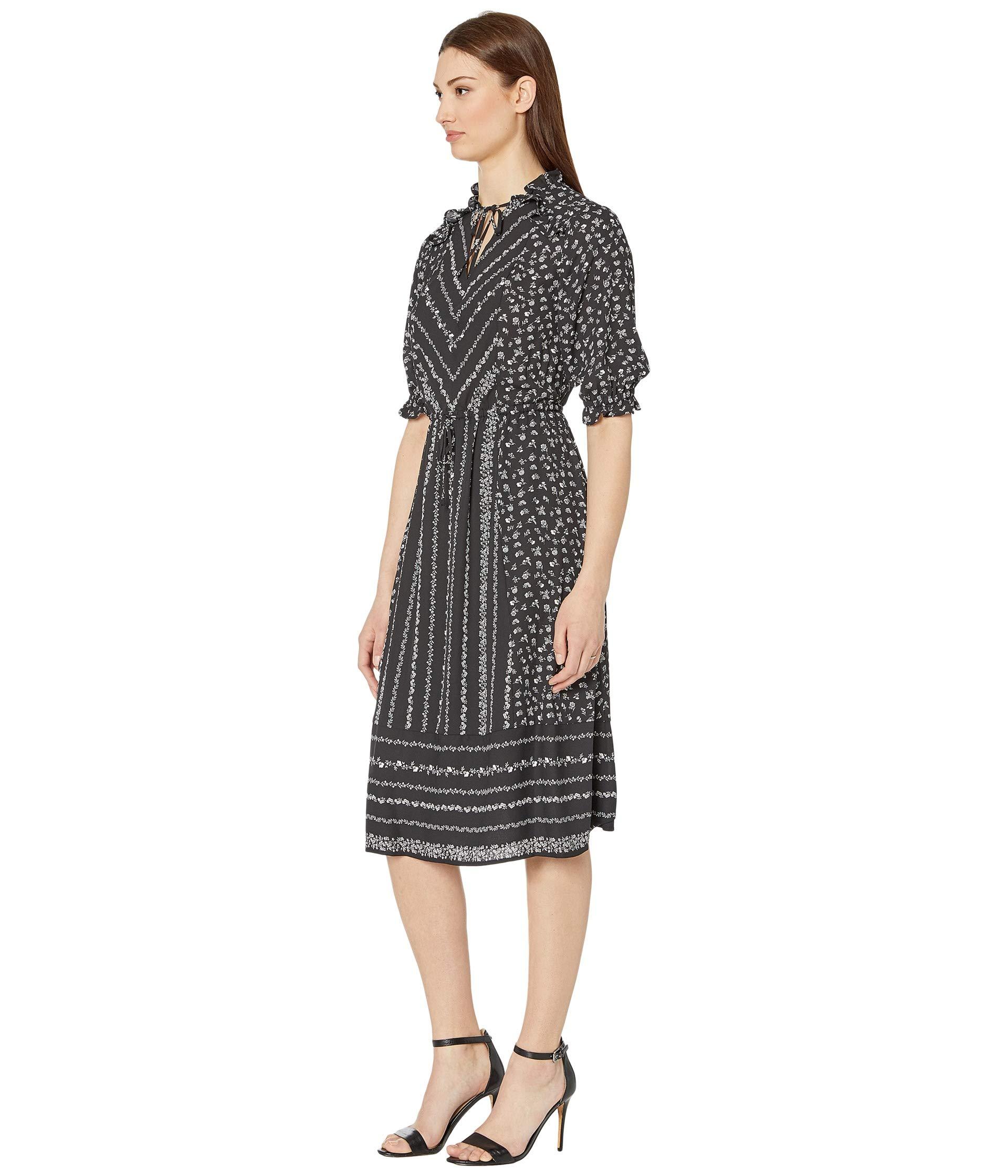 cece flutter sleeve dress