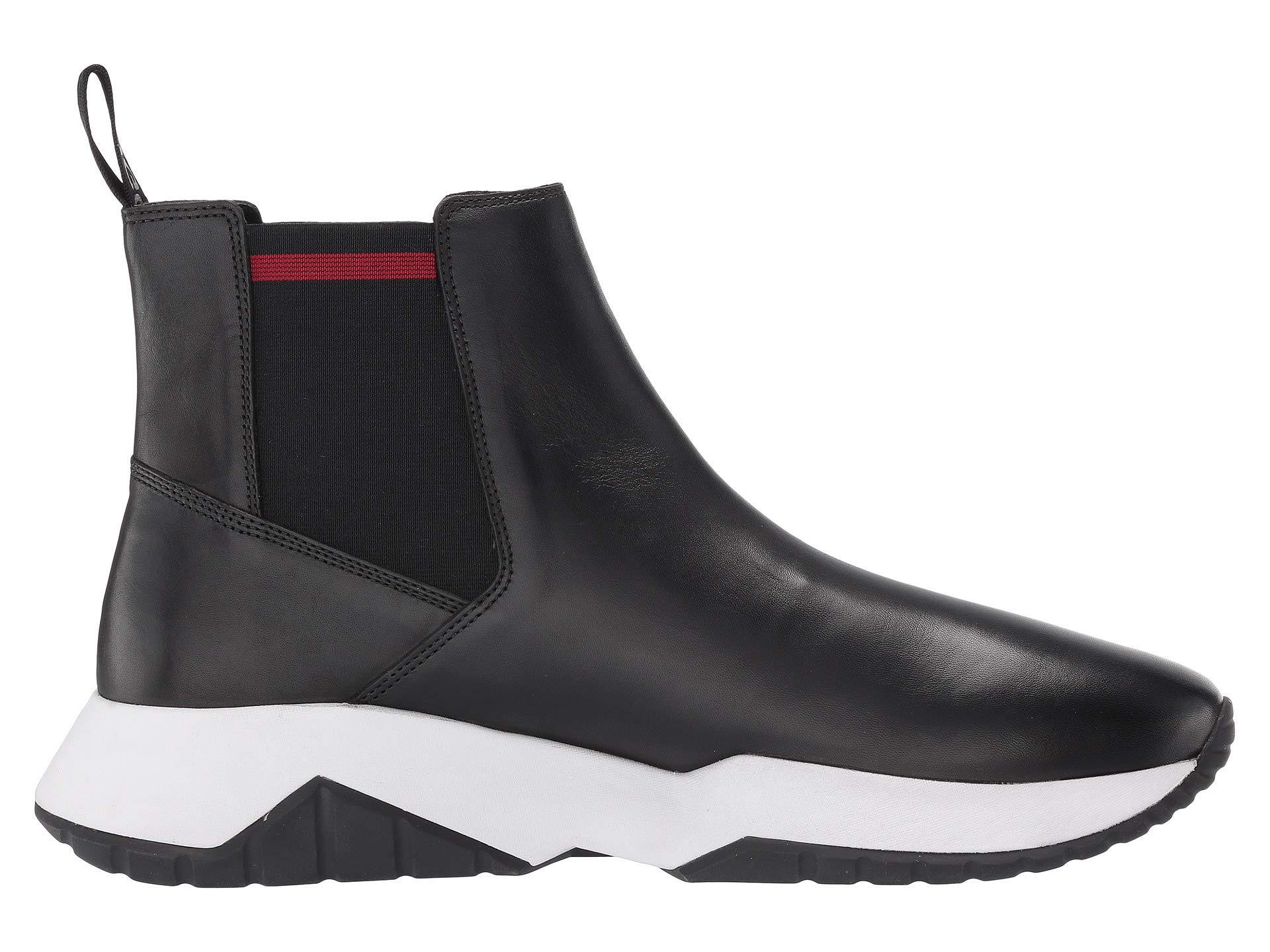 BOSS by HUGO BOSS Leather Atom Run High Top By Hugo (black) Men's Shoes for  Men - Lyst