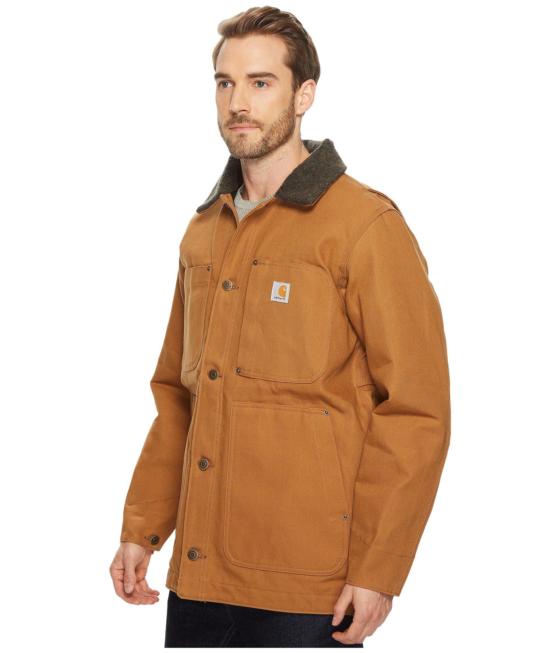 Carhartt Cotton Full Swing(r) Chore Coat in Brown for Men | Lyst