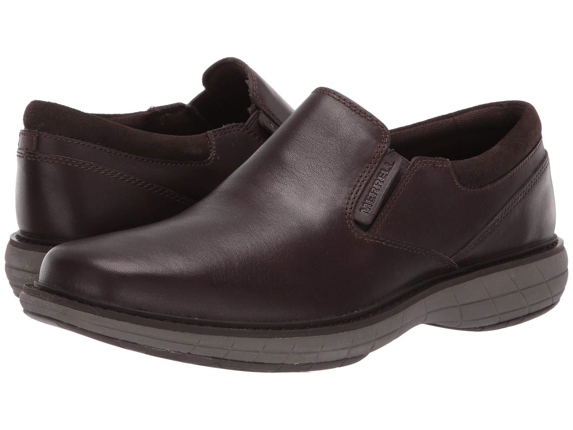 merrell men's world vue craft moc slipper