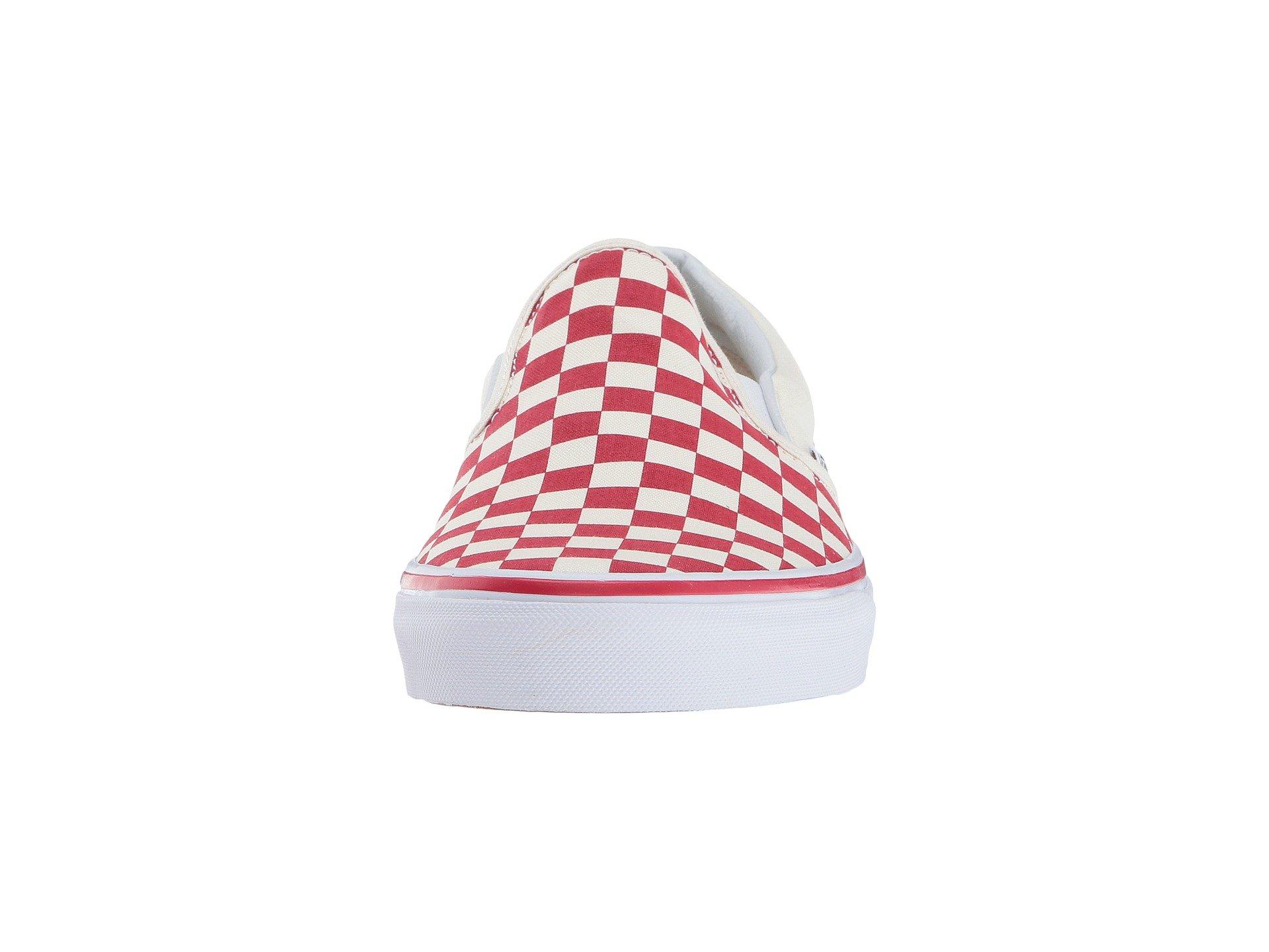 vans primary check slip on