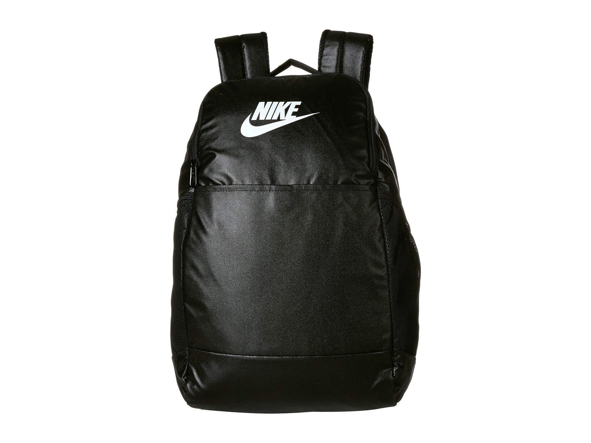 nike brasilia medium backpack black