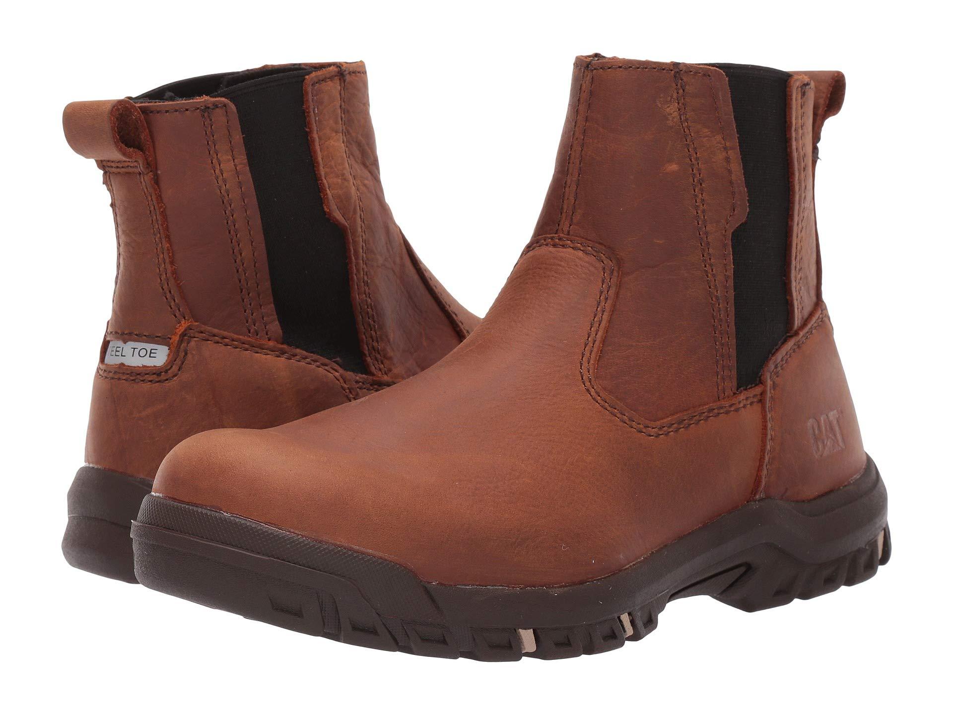 Caterpillar Leather Abbey Steel Toe in Beige (Natural) Lyst