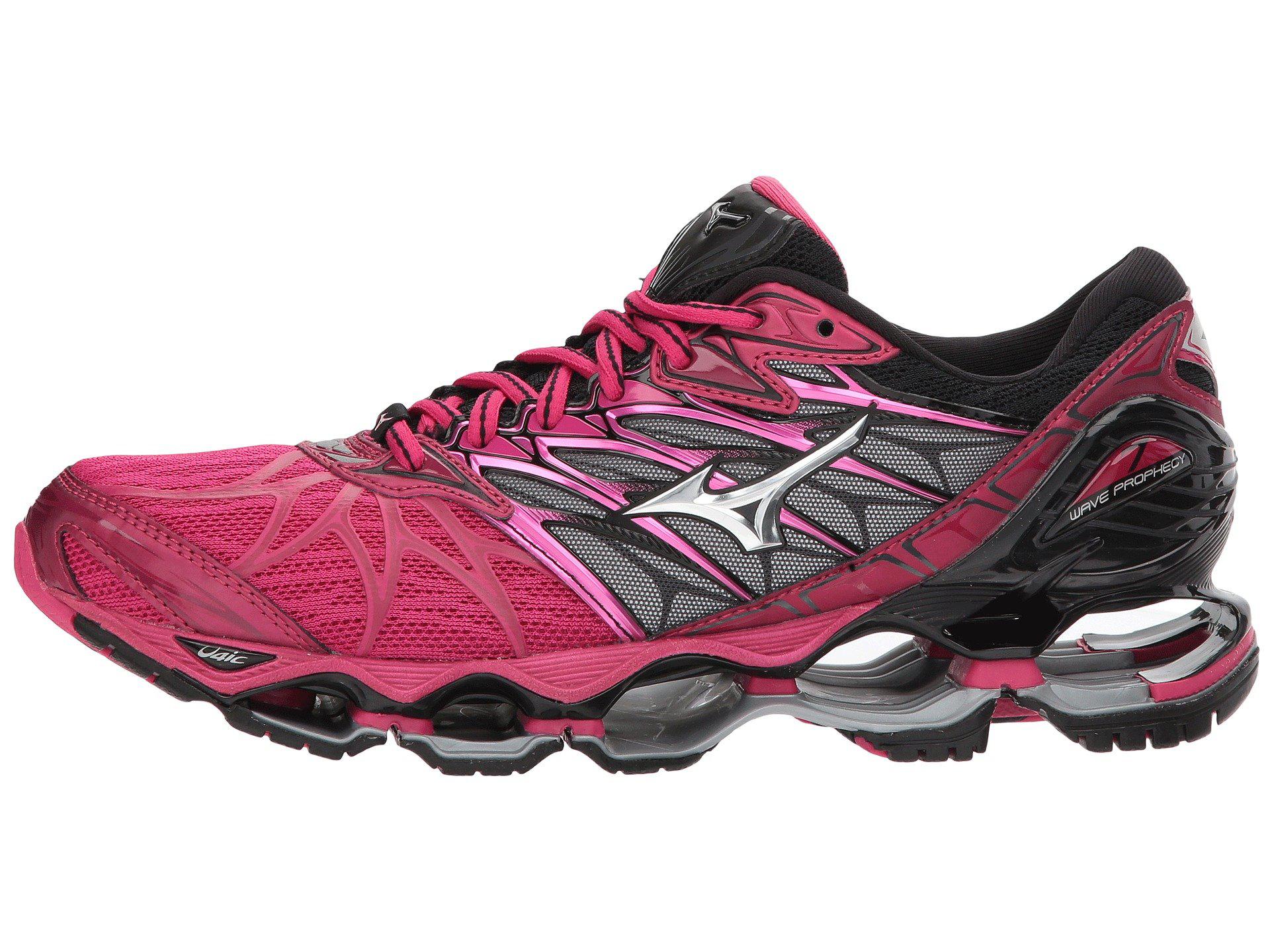 Mizuno Wave Prophecy 7 (black/silver) Women's Running Shoes in Pink | Lyst