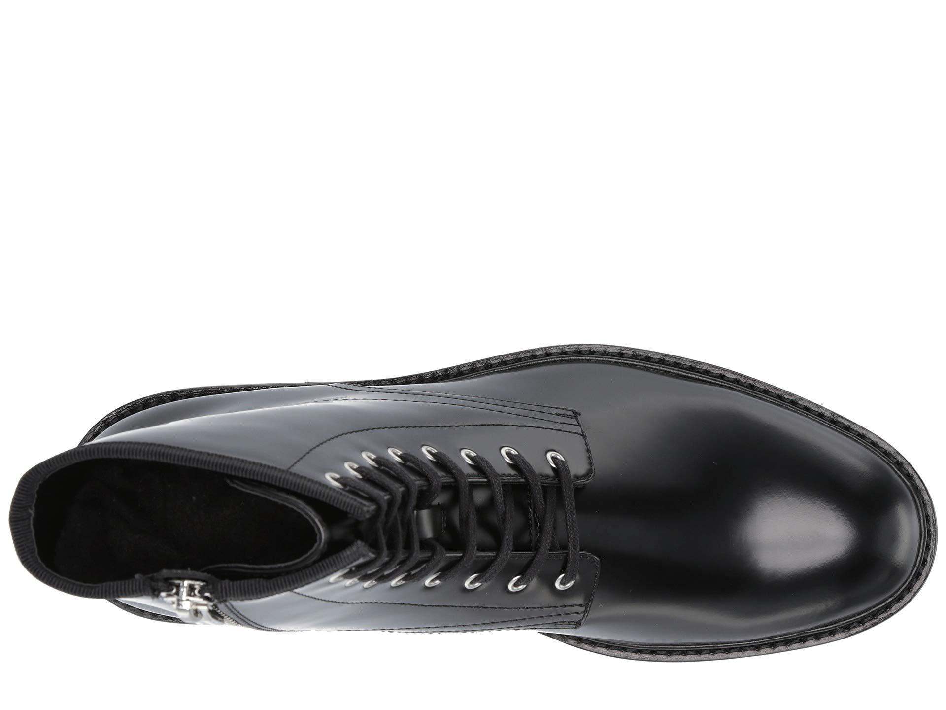 calvin klein keeler box leather boots