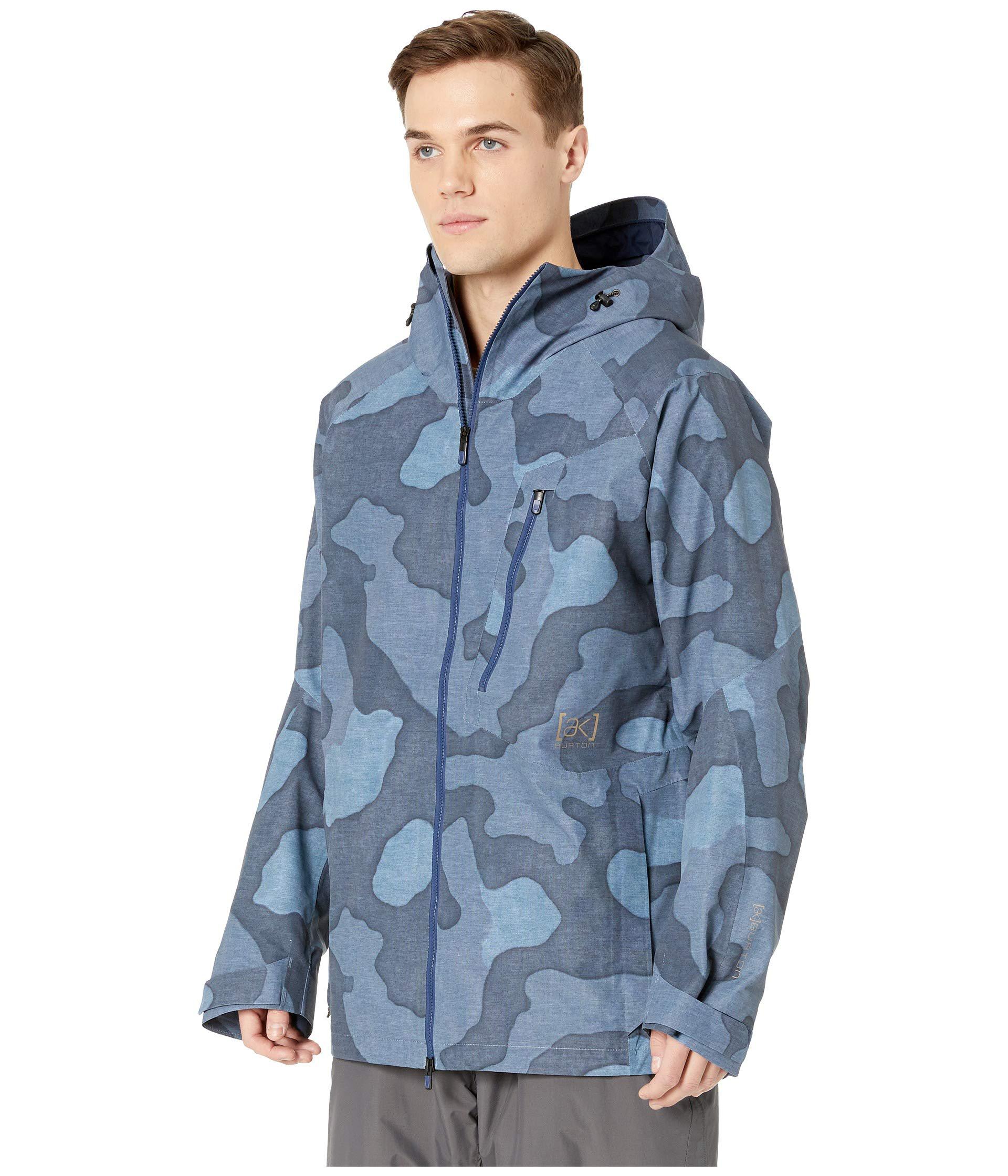 Burton Synthetic [ak] 2l Cyclic Jacket (arctic Camo) Coat in Blue for Men -  Lyst