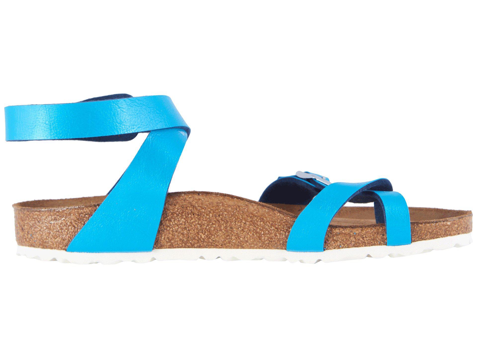 birkenstock yara blue