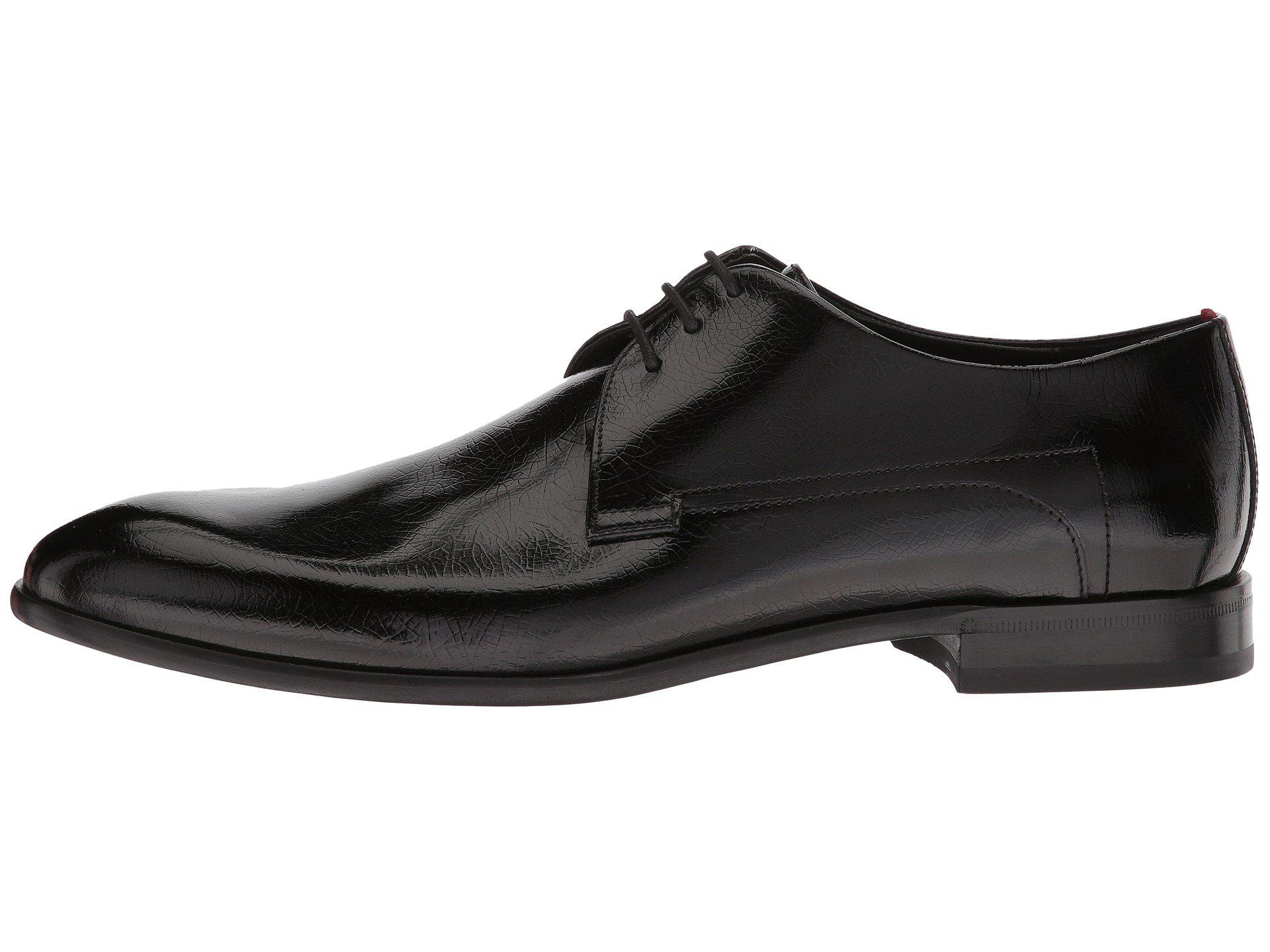 BOSS Leather Dress Appeal Derby By Hugo (black) Shoes for Men - Lyst