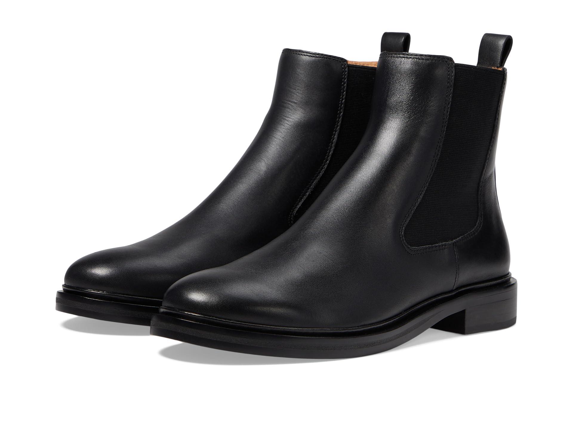 Madewell The Wyckoff Chelsea Lugsole Boot In Leather in Black | Lyst